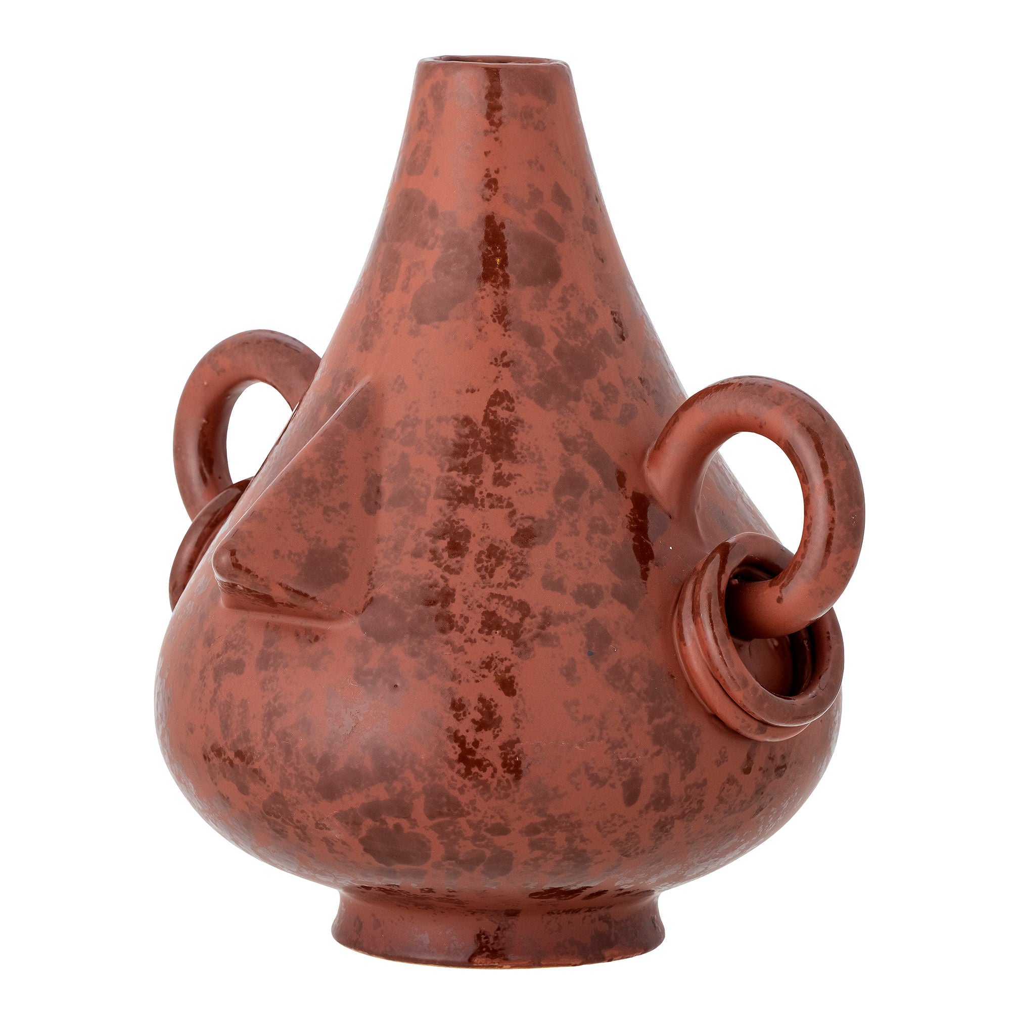 [product_category]-Bloomingville Tarun Deco Vase, Brown, Stoneware-Bloomingville-5711173297511-82057486-BLO-2