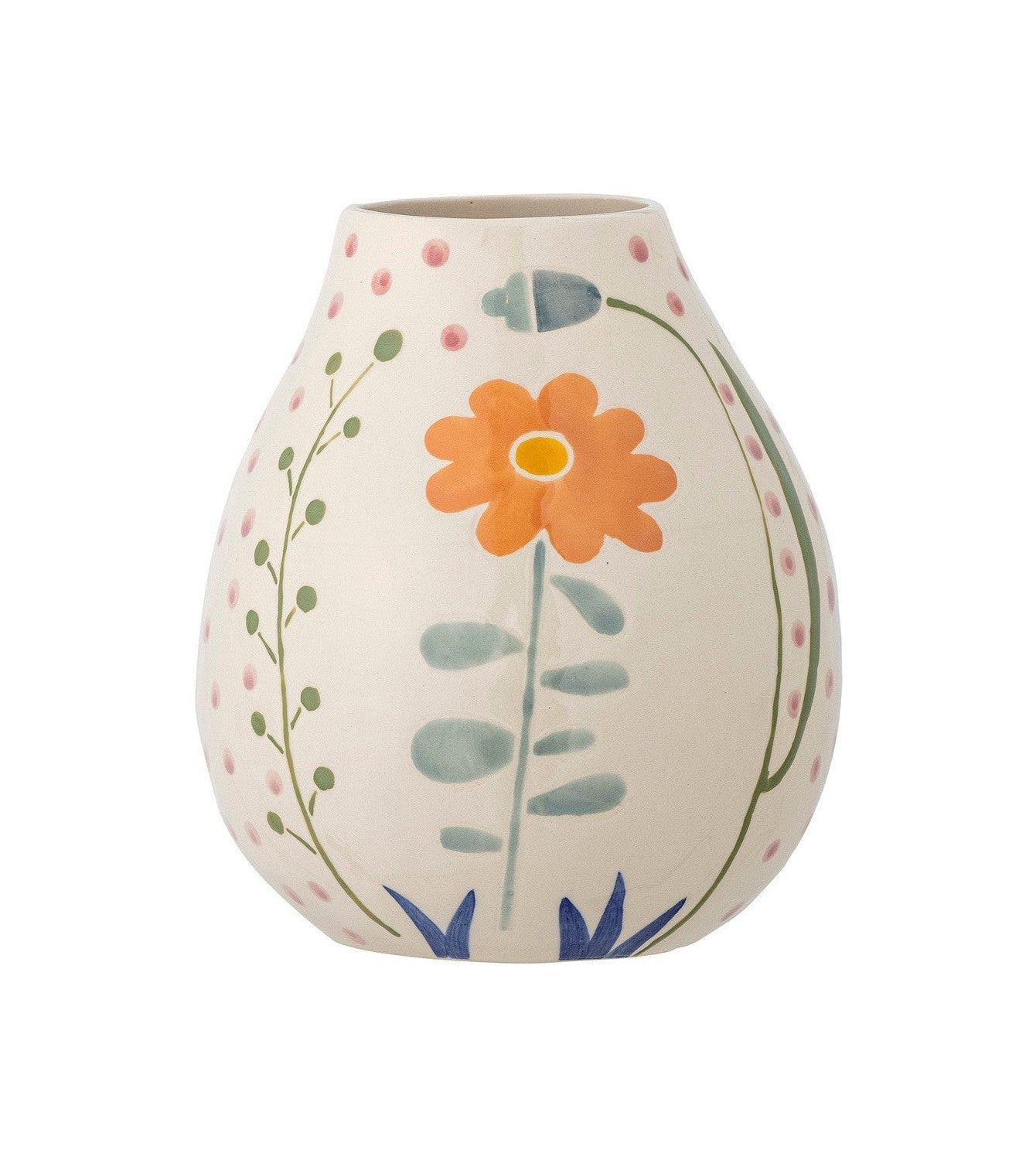 Bloomingville Taza Vase, Nature, Stenteware