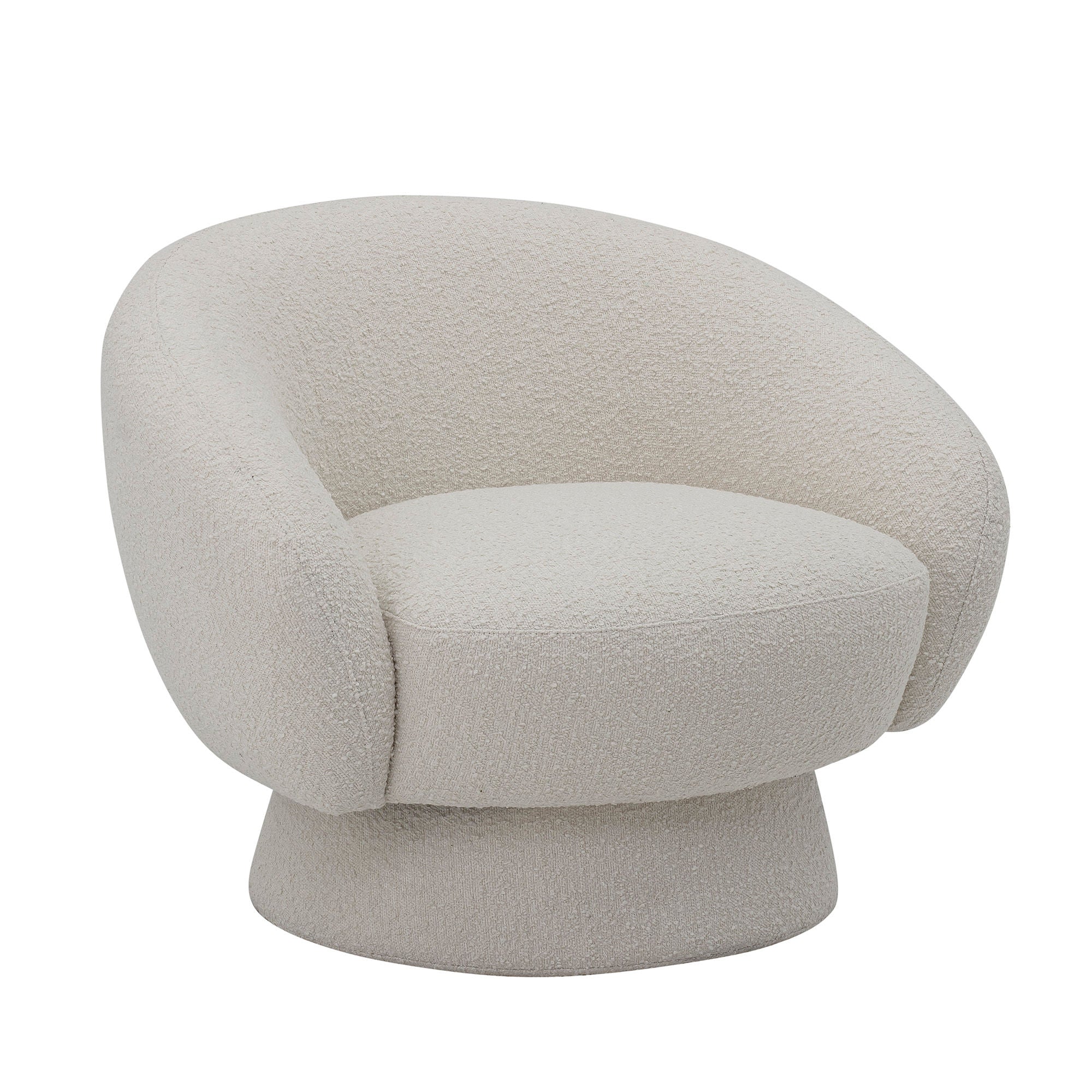 [product_category]-Bloomingville Ted Lounge Chair, White, Polyester-Bloomingville-5711173251704-82048653-BLO-3