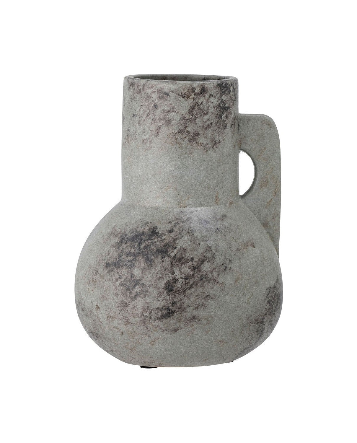 Bloomingville Tias Vase, Grey, Ceramic