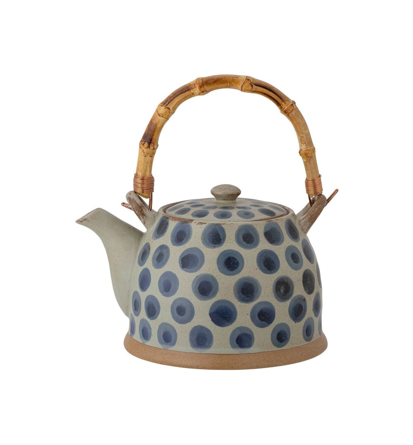 Bloomingville Tinni Teapot, Blue, Stoneware