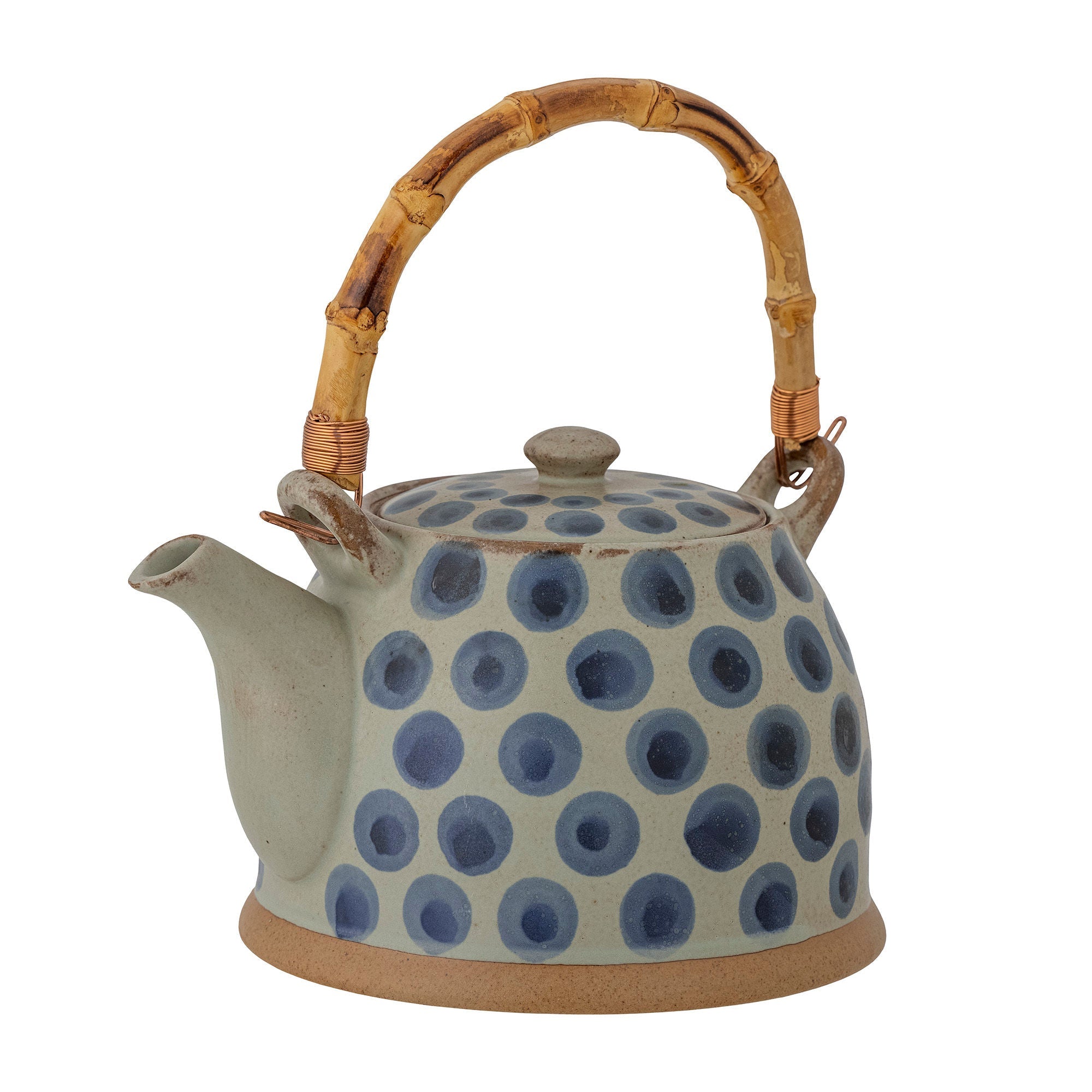 [product_category]-Bloomingville Tinni Teapot, Blue, Stoneware-Bloomingville-5711173294831-82057529-BLO-2