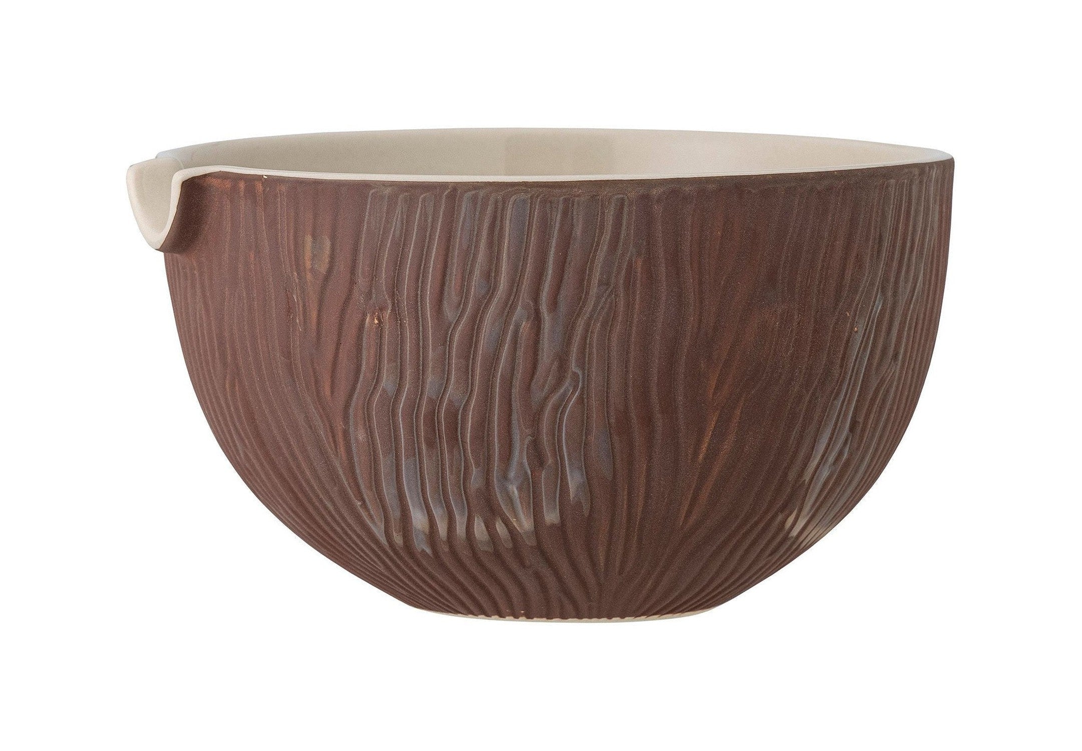 Bloomingville Toula Bowl, Brown, Stoneware