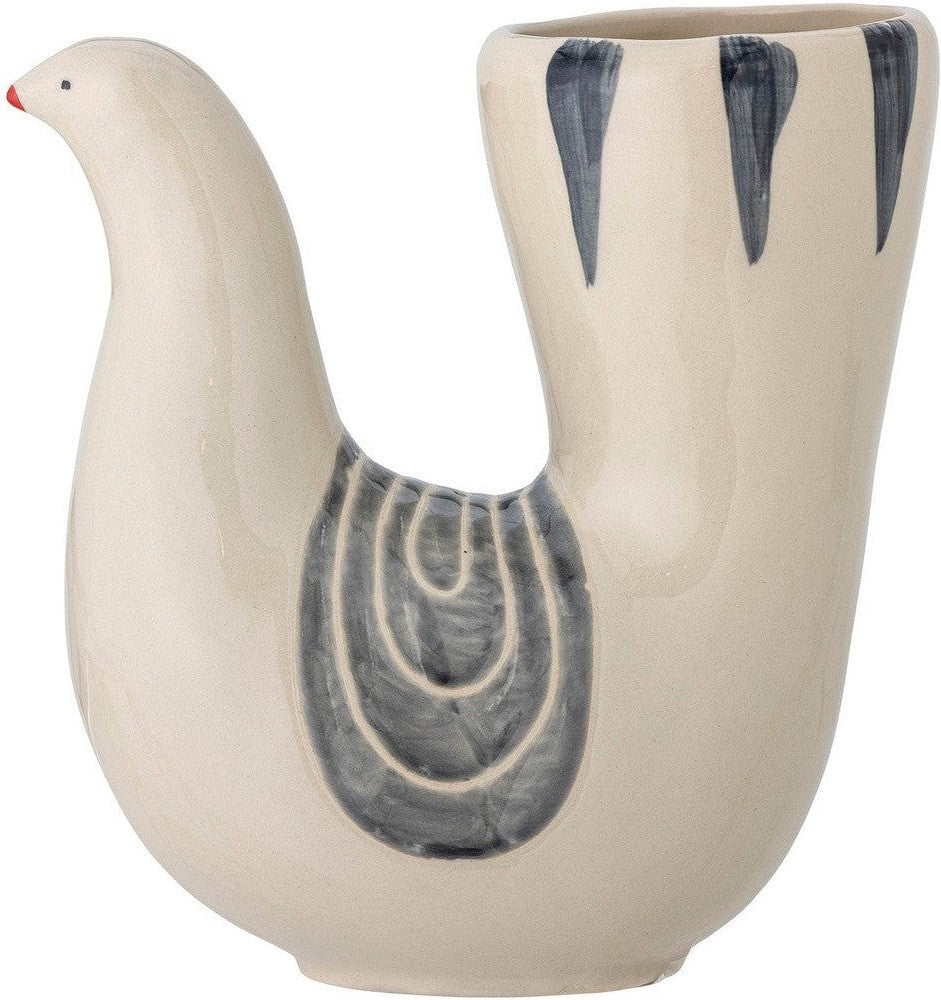 [product_category]-Bloomingville Trudy Vase, White, Stoneware-Bloomingville-5711173321636-82060891-BLO-1