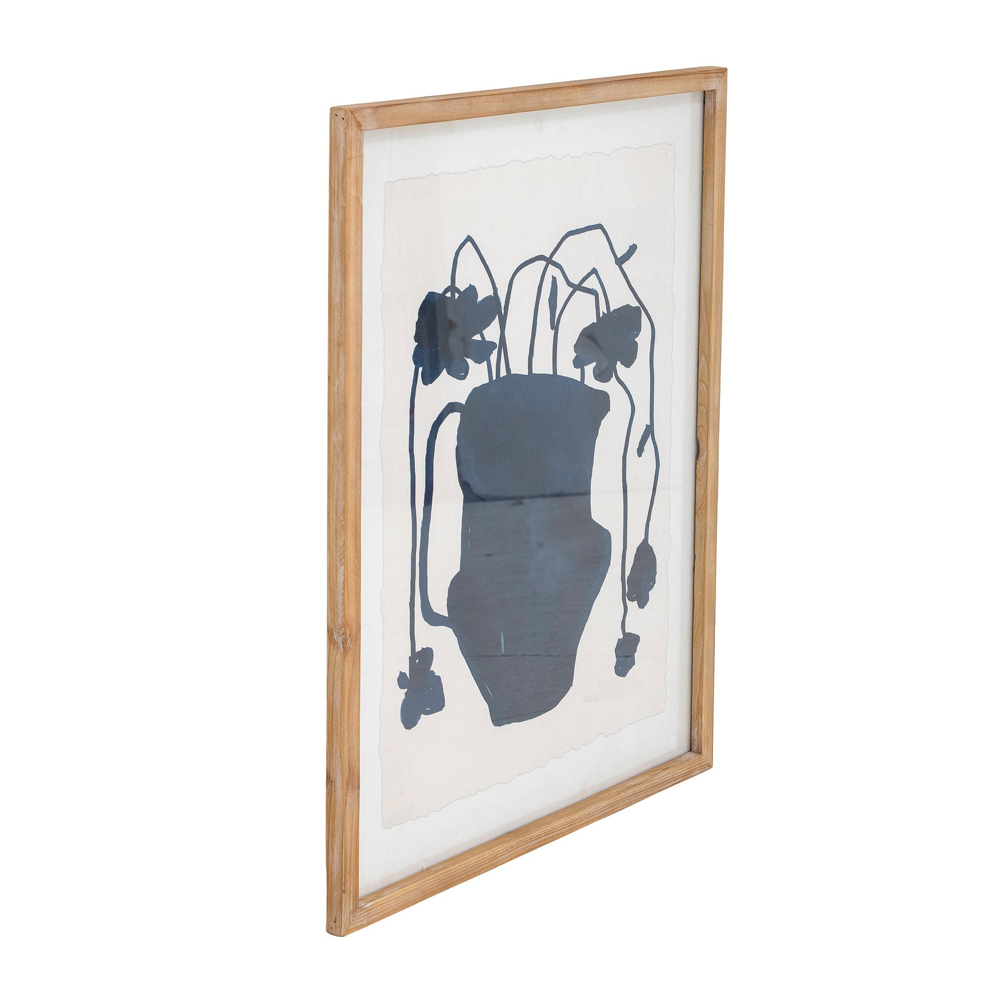 [product_category]-Bloomingville Veera Illustration w/ Frame, Nature, Firwood-Bloomingville-5711173301690-82059609-BLO-2