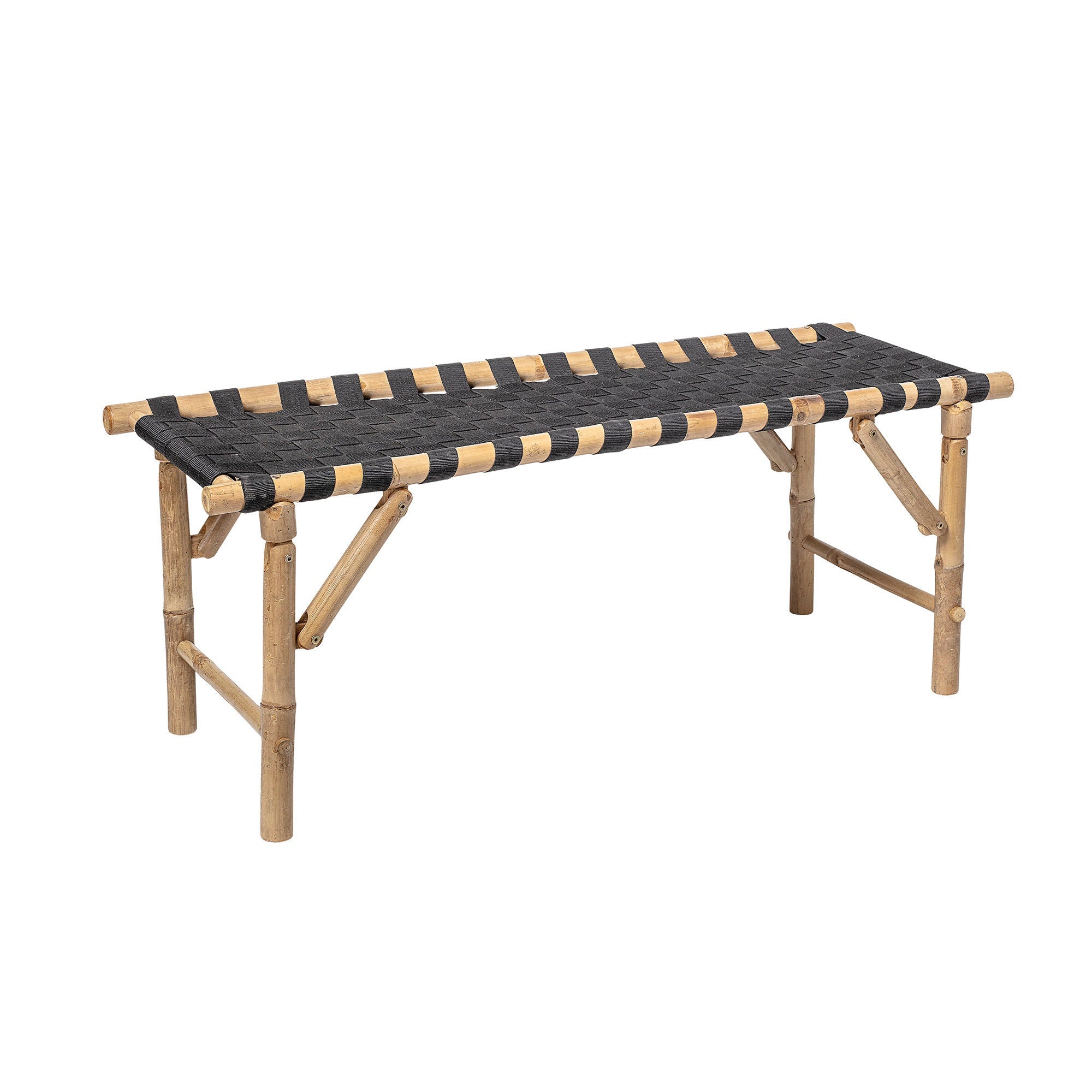 [product_category]-Bloomingville Vida Bench, Black, Bamboo-Bloomingville-5711173218455-82040937-BLO-3