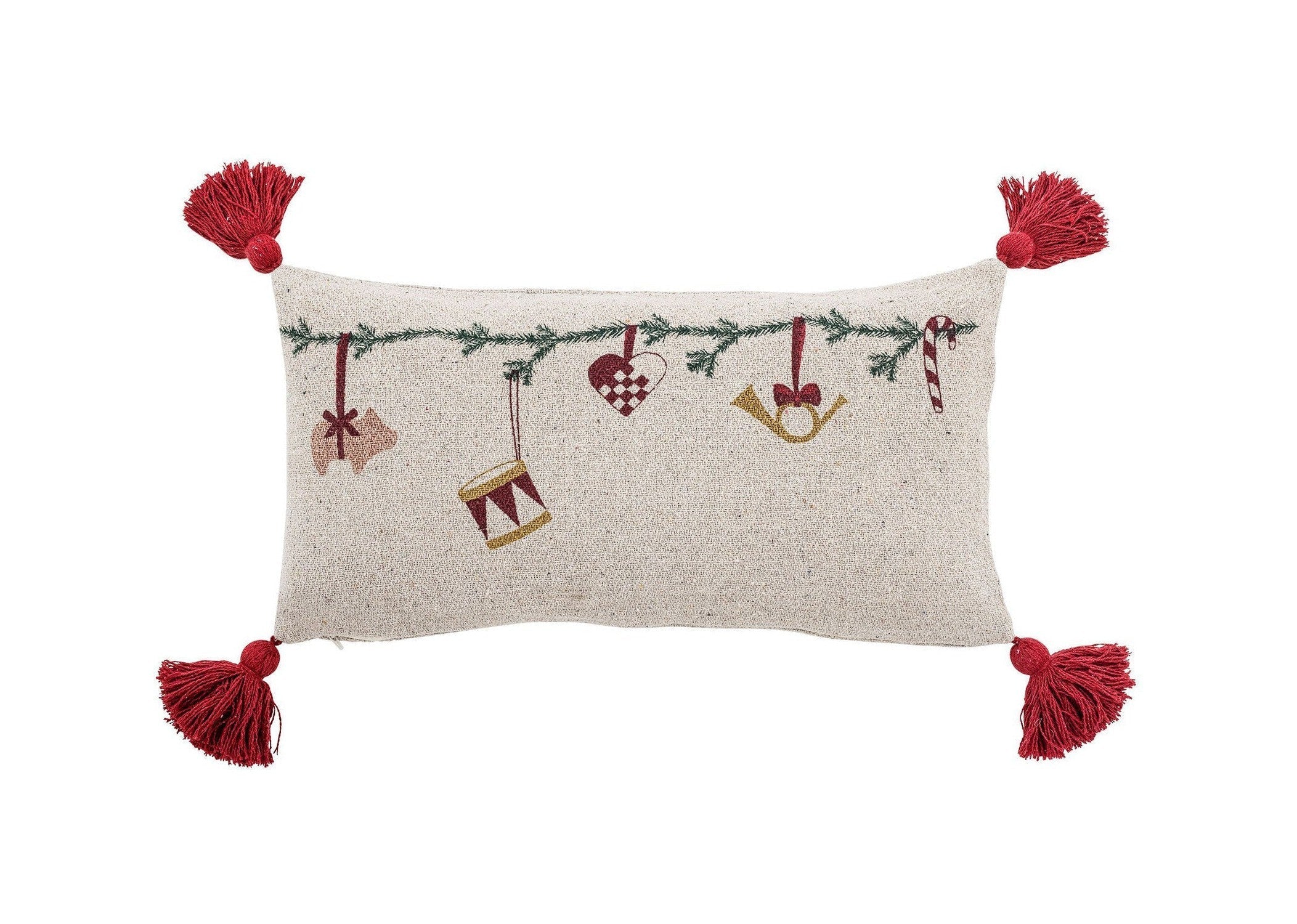 [product_category]-Bloomingville Yule Cushion, Nature, Cotton-Bloomingville-5711173326730-82062298-BLO-1