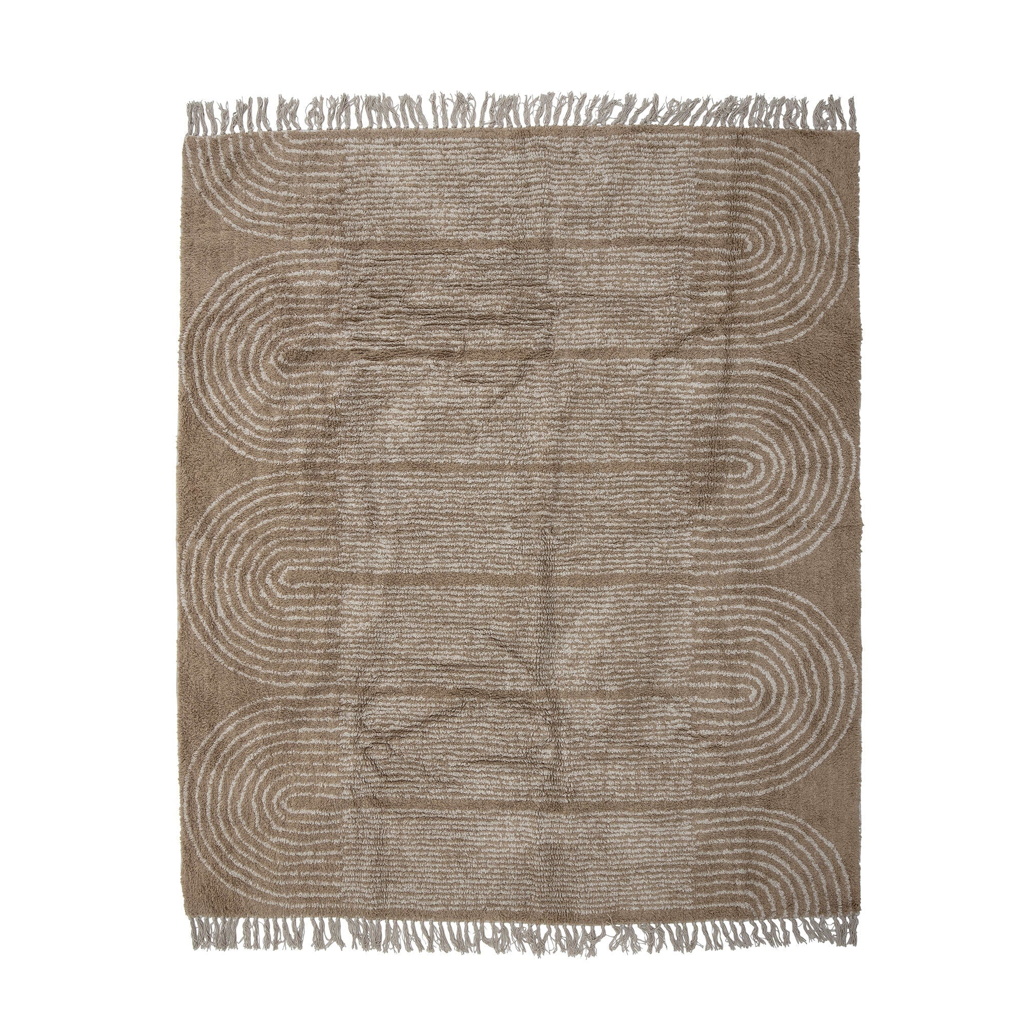 [product_category]-Bloomingville Zeynep Rug, Brown, Cotton-Bloomingville-5711173301973-82054443-BLO-2