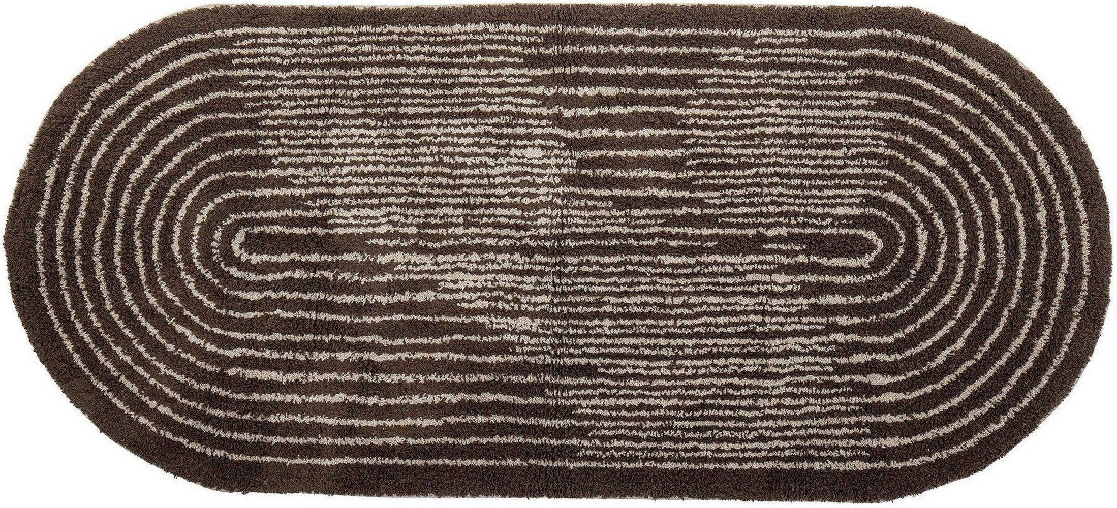 [product_category]-Bloomingville Zhina Rug, Brown, Cotton-Bloomingville-5711173301980-82058157-BLO-1