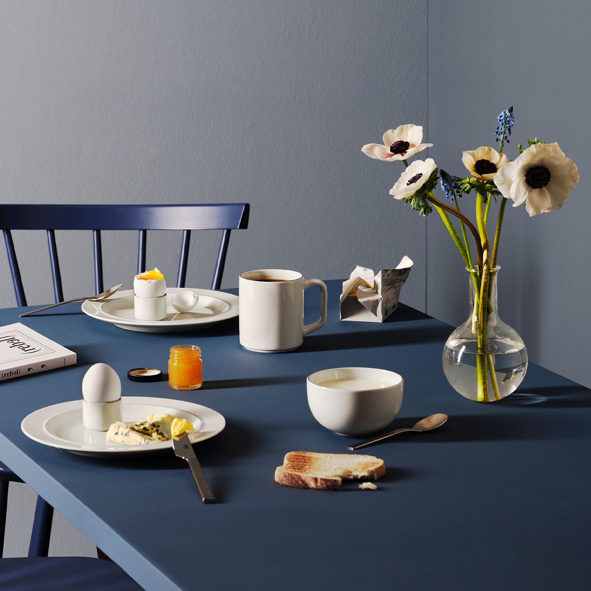 [product_category]-Bodum Blå Lunch Plate Porcelain, 4 Pcs.-Bodum-699965444495-K11952-83-BOD-4