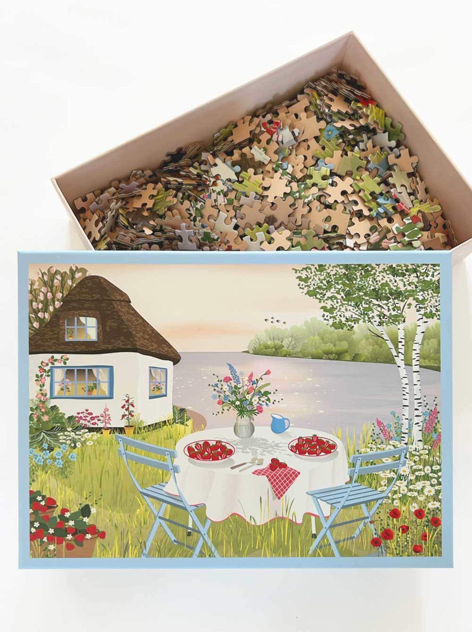 Vissevasse Sweet Strawberries Puzzle 1000 Pcs