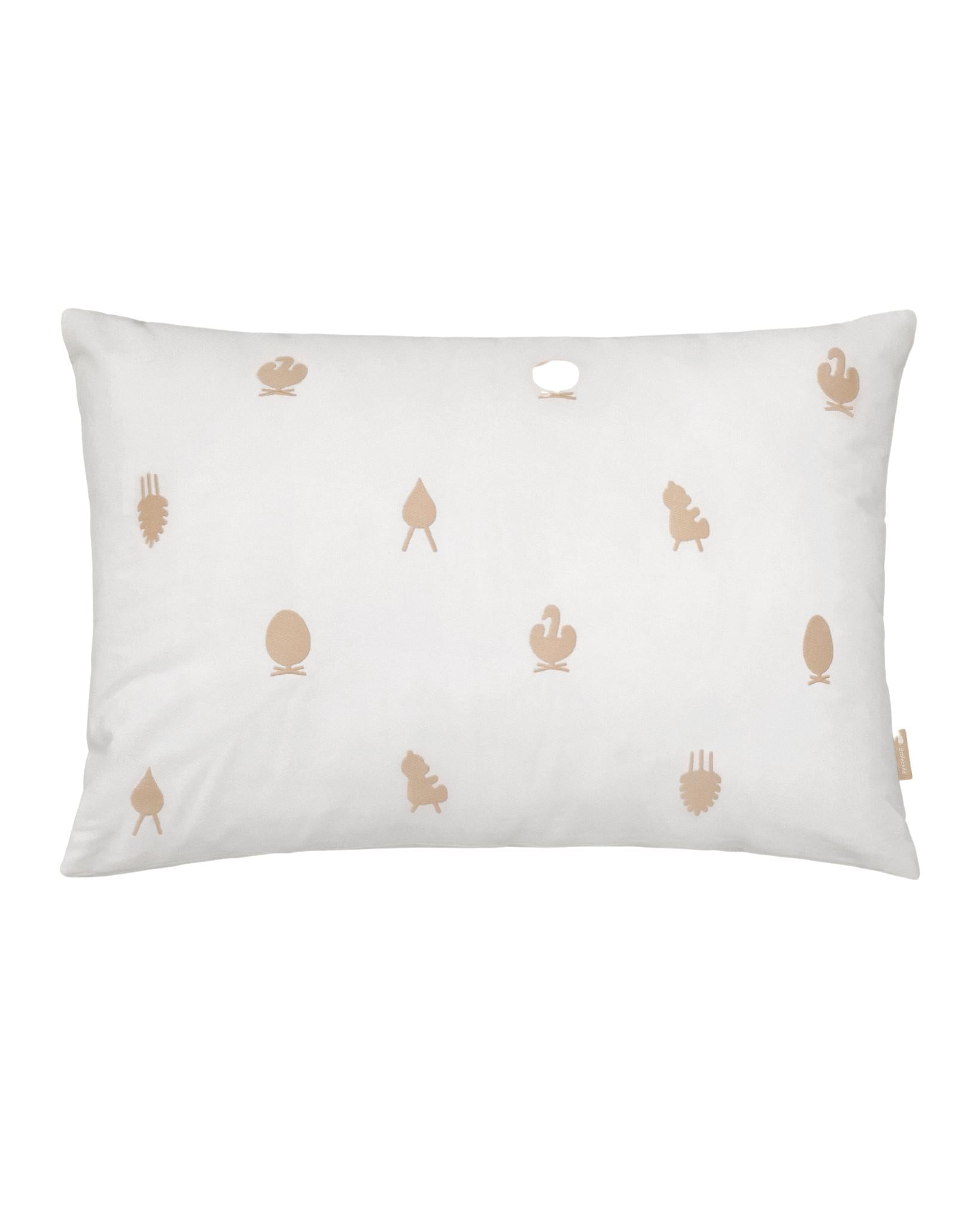 [product_category]-Brainchild Designikoner Sofa Cushion 40x60 Cm, White-Brainchild-4002-BRA-1