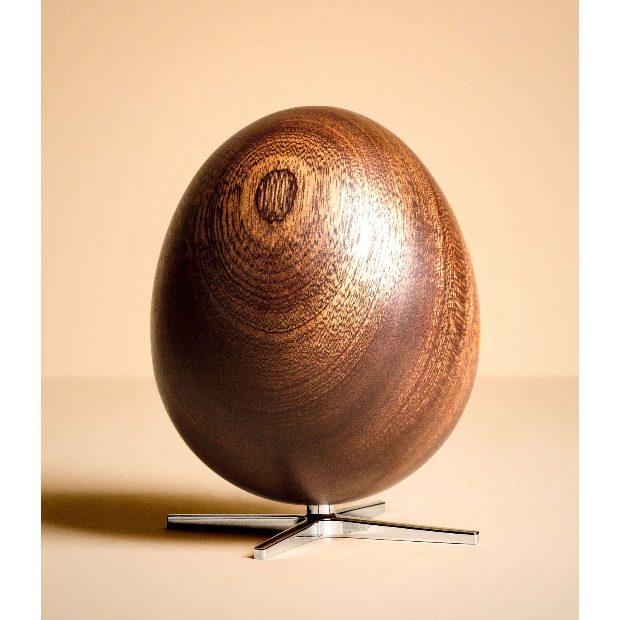 [product_category]-Brainchild The Egg Wooden Figure Mahogany, Silver Foot-Brainchild-5713713017979-2000-BRA-3