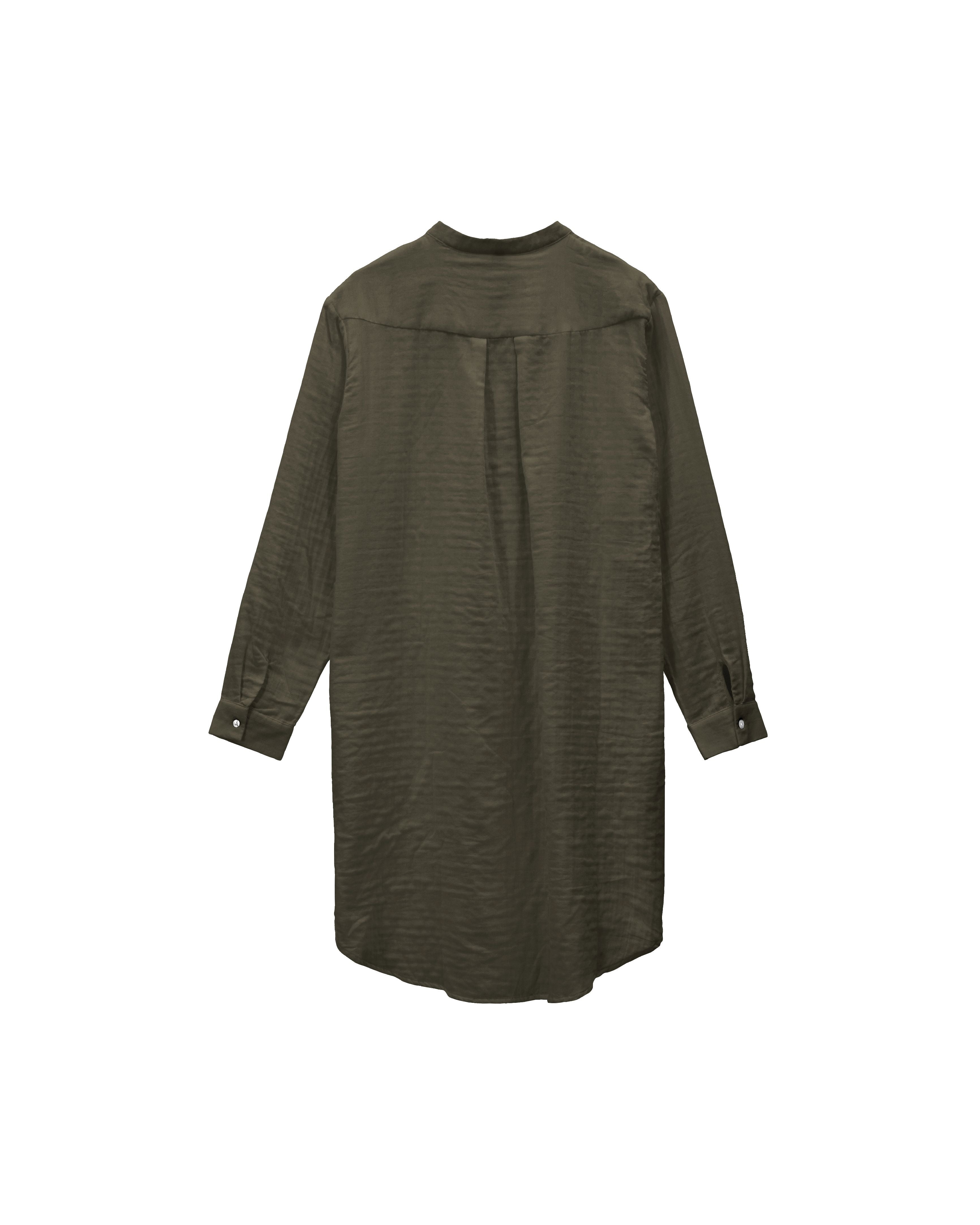 [product_category]-By Nord Alfrid Shirt Dress L/Xl, Bark-ByNORD-5707644721401-559345055-BYN-2