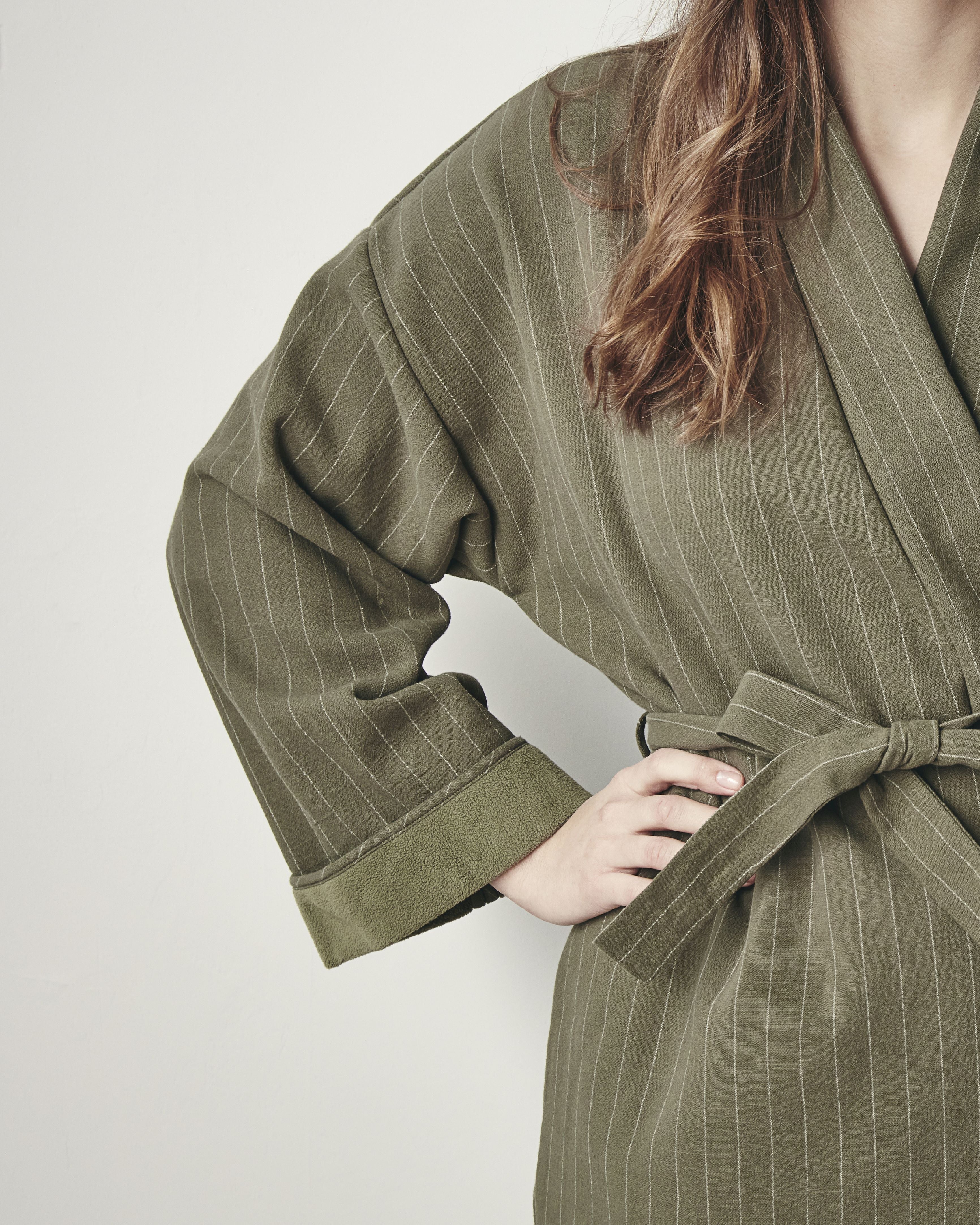 [product_category]-By Nord Alrun Cotton Dressing Gown One Size, Forest With Snow-ByNORD-5707644721326-559345051-BYN-5