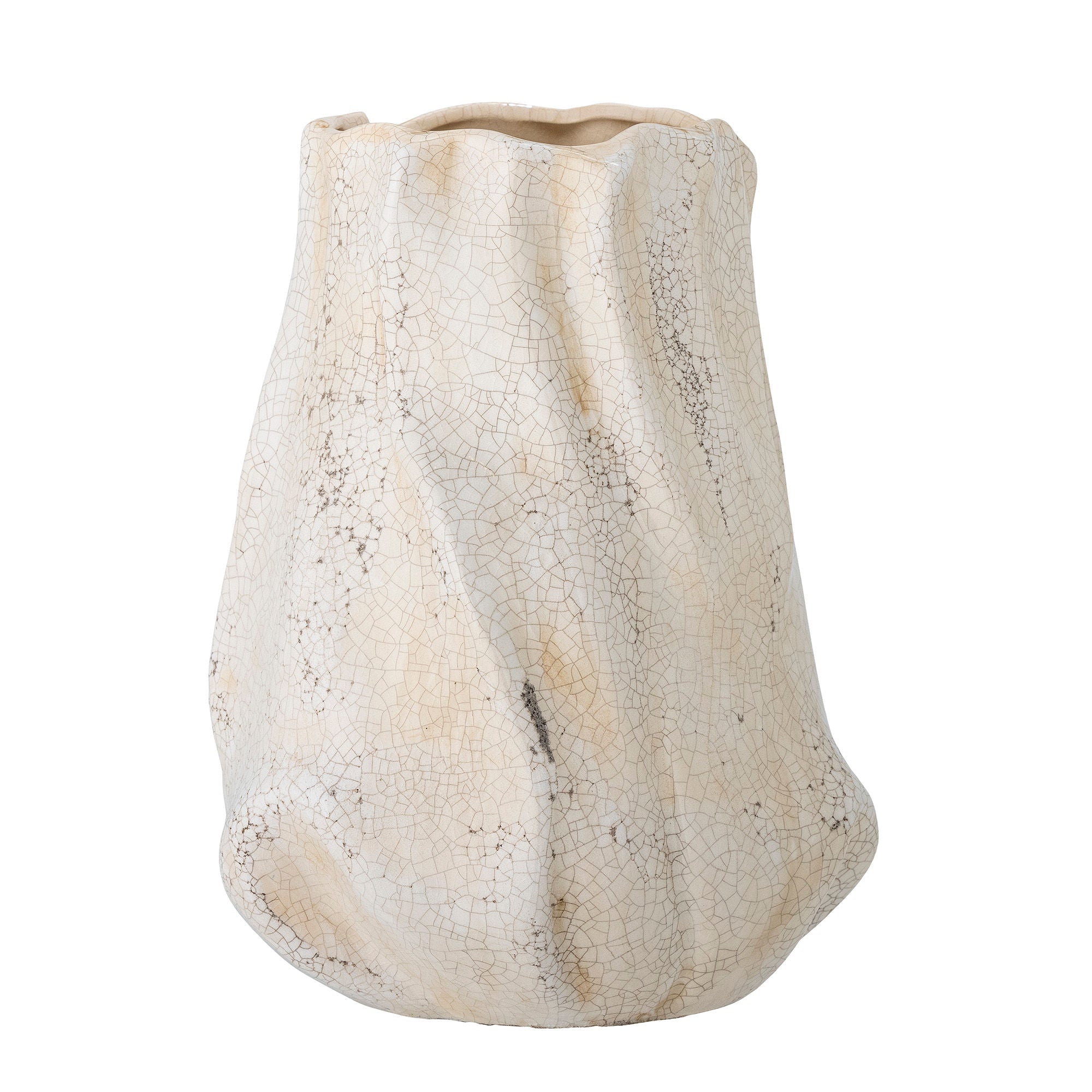 Creatieve collectie Kajsa Deco Vase, Nature, steengoed