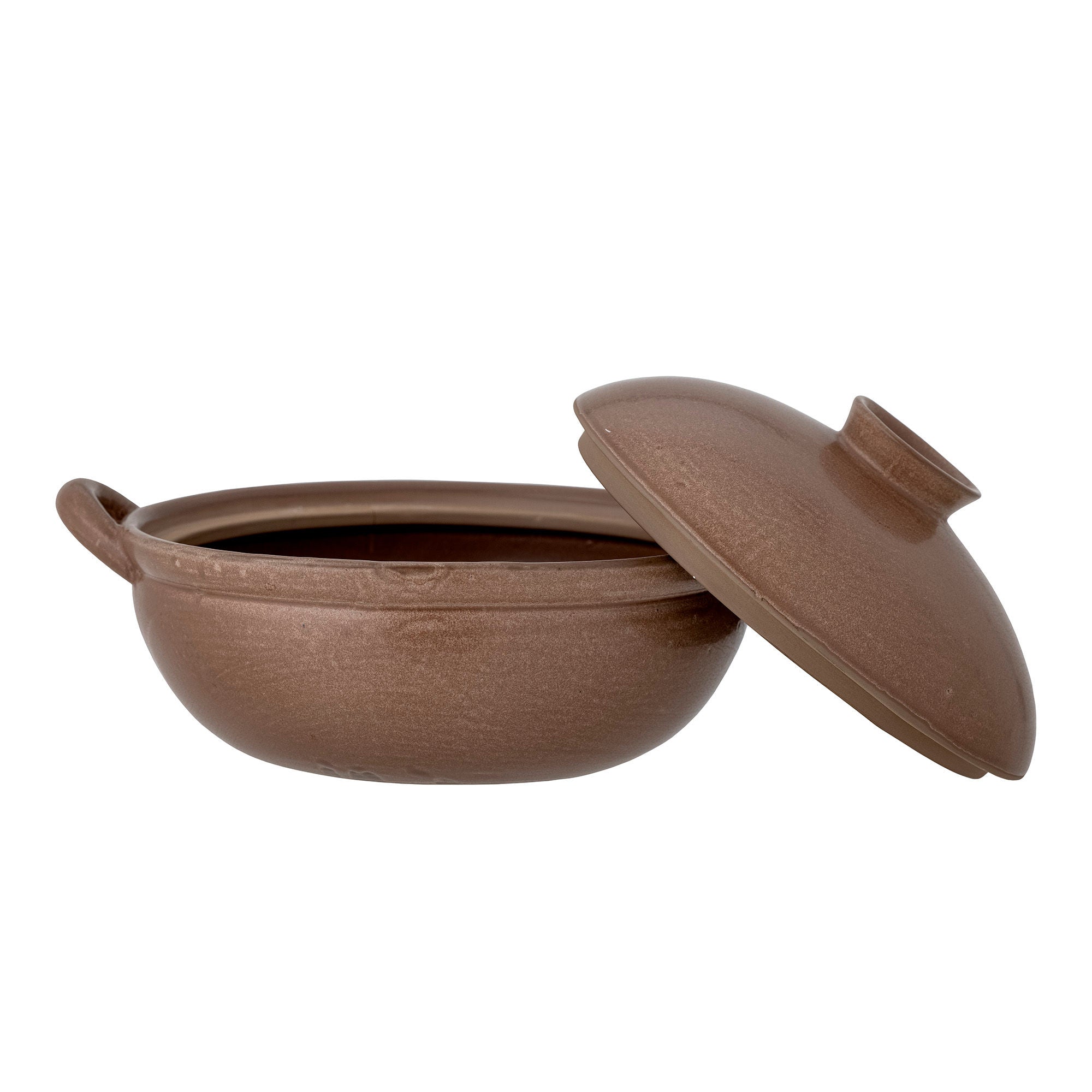 Creative Collection Jinnie Oven Dish w/Lid, Brown, Stoneware