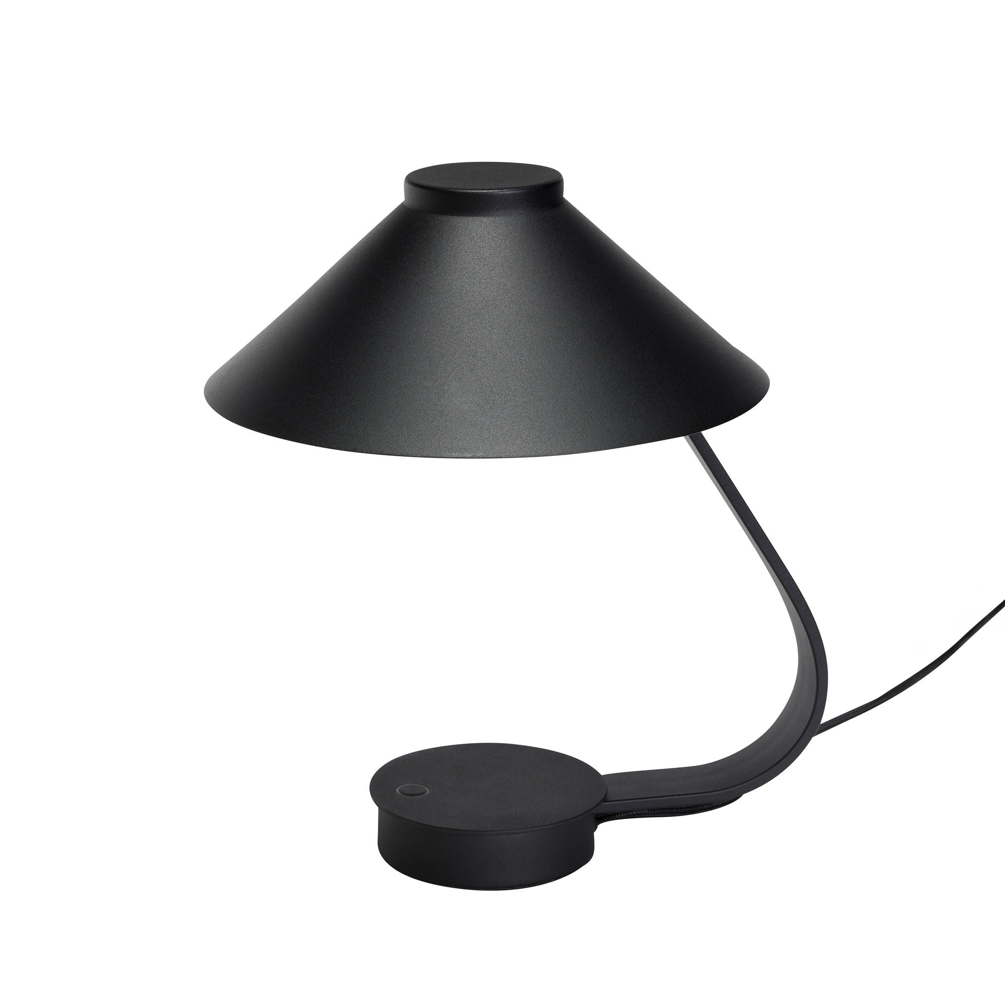 Lampe de table Hübsch Muri noir