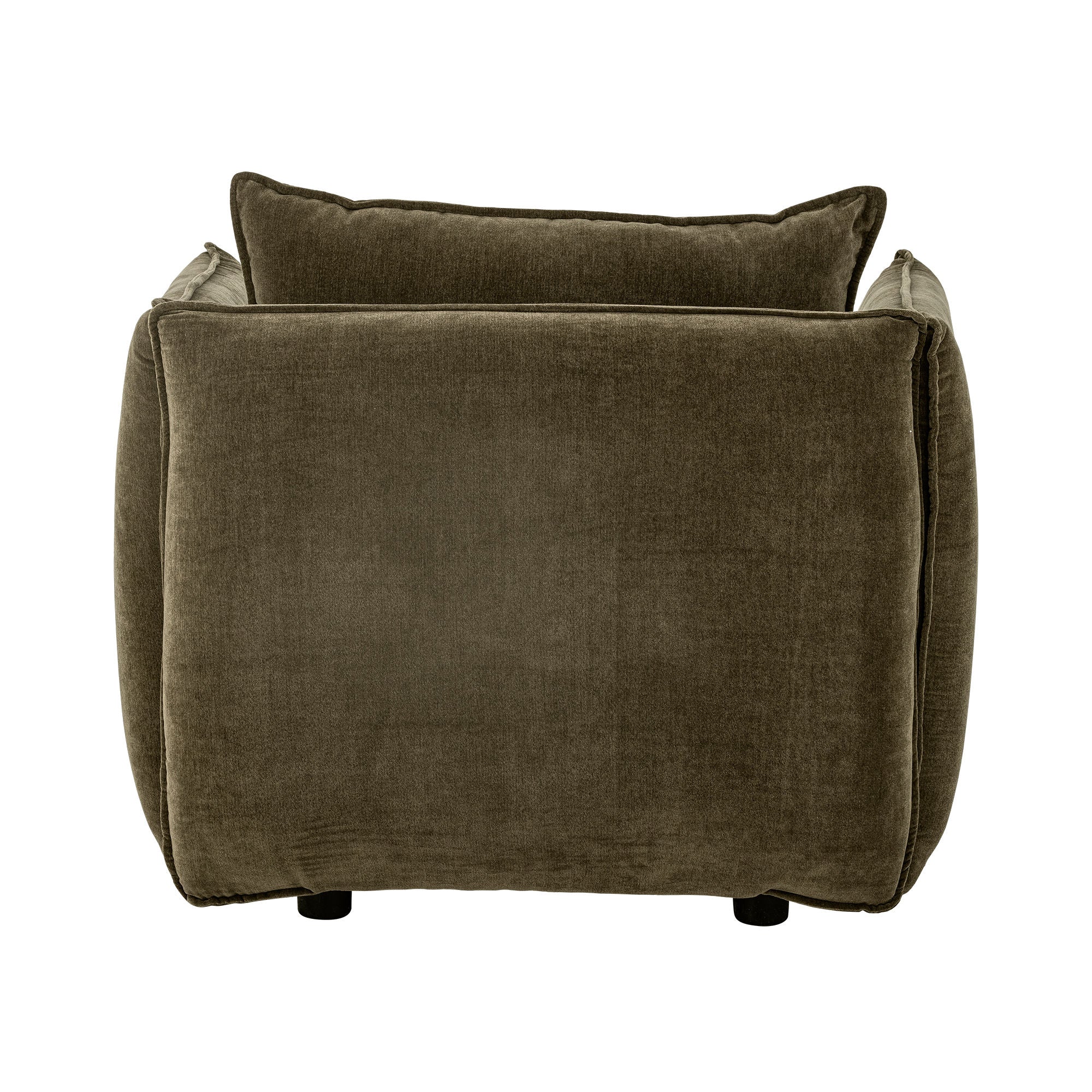 Bloomingville Austin Lounge Chair, grün, recyceltes Polyester