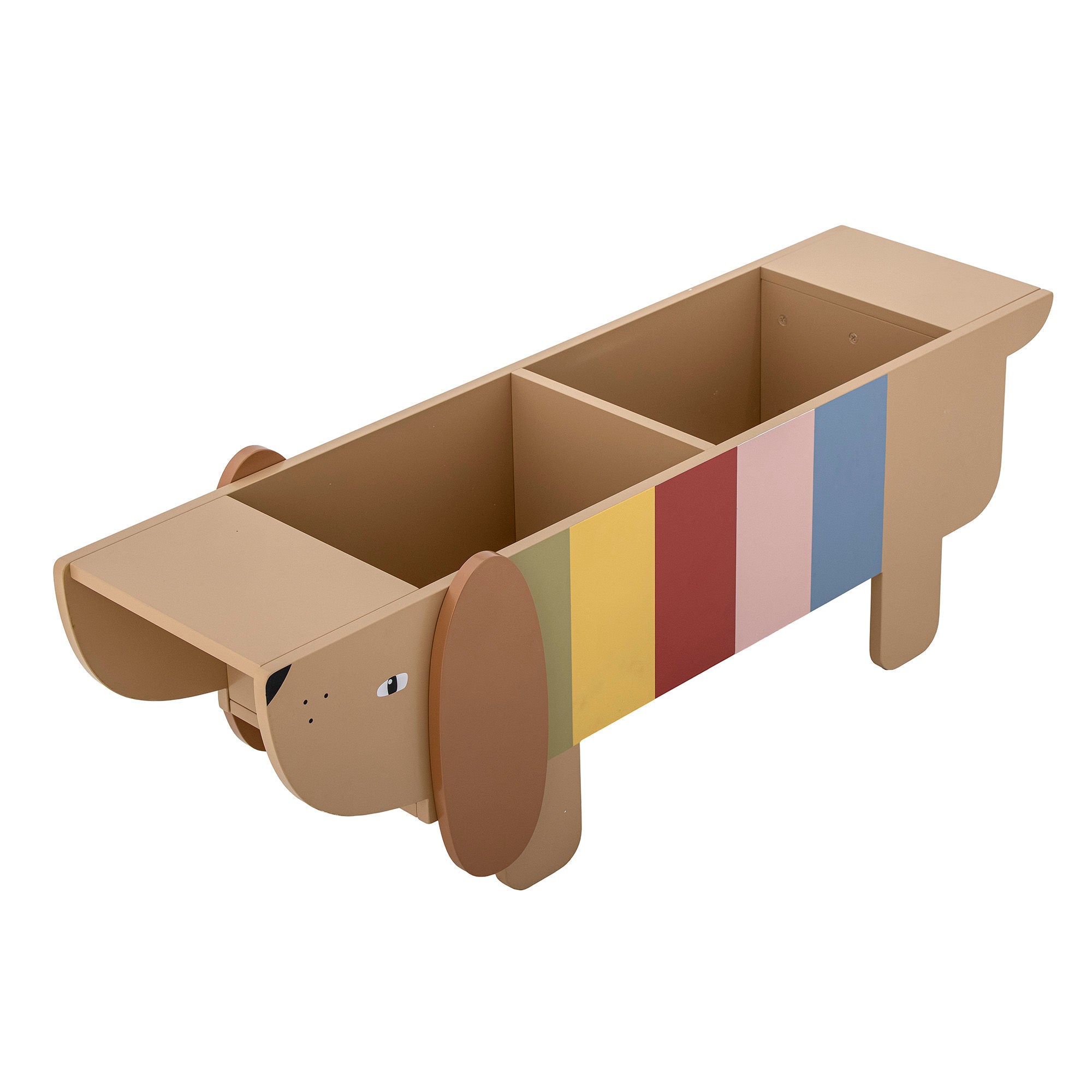 Bloomingville Mini Charlie Book Stand, Brown, MDF