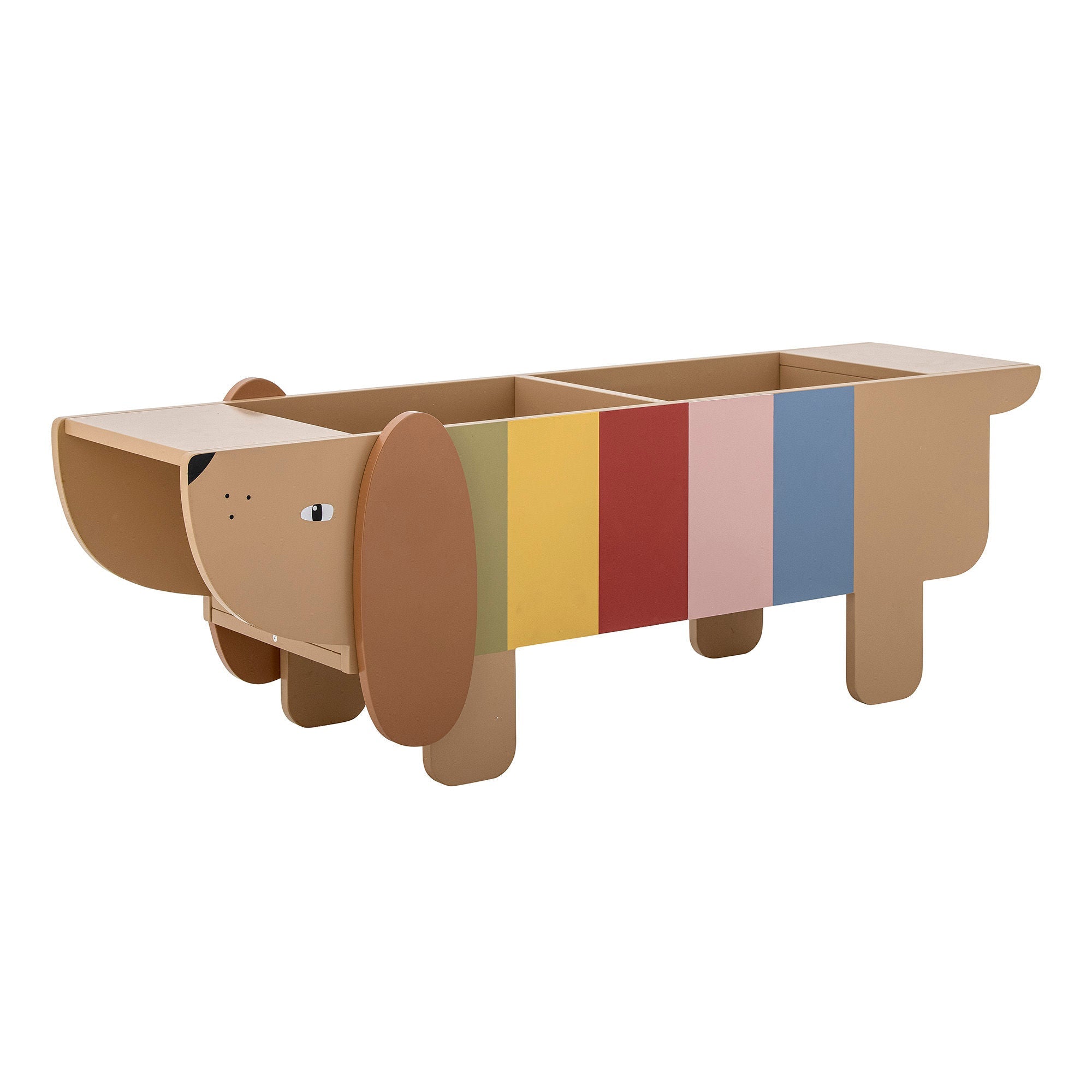 Bloomingville Mini Charlie Book Stand, Brown, MDF