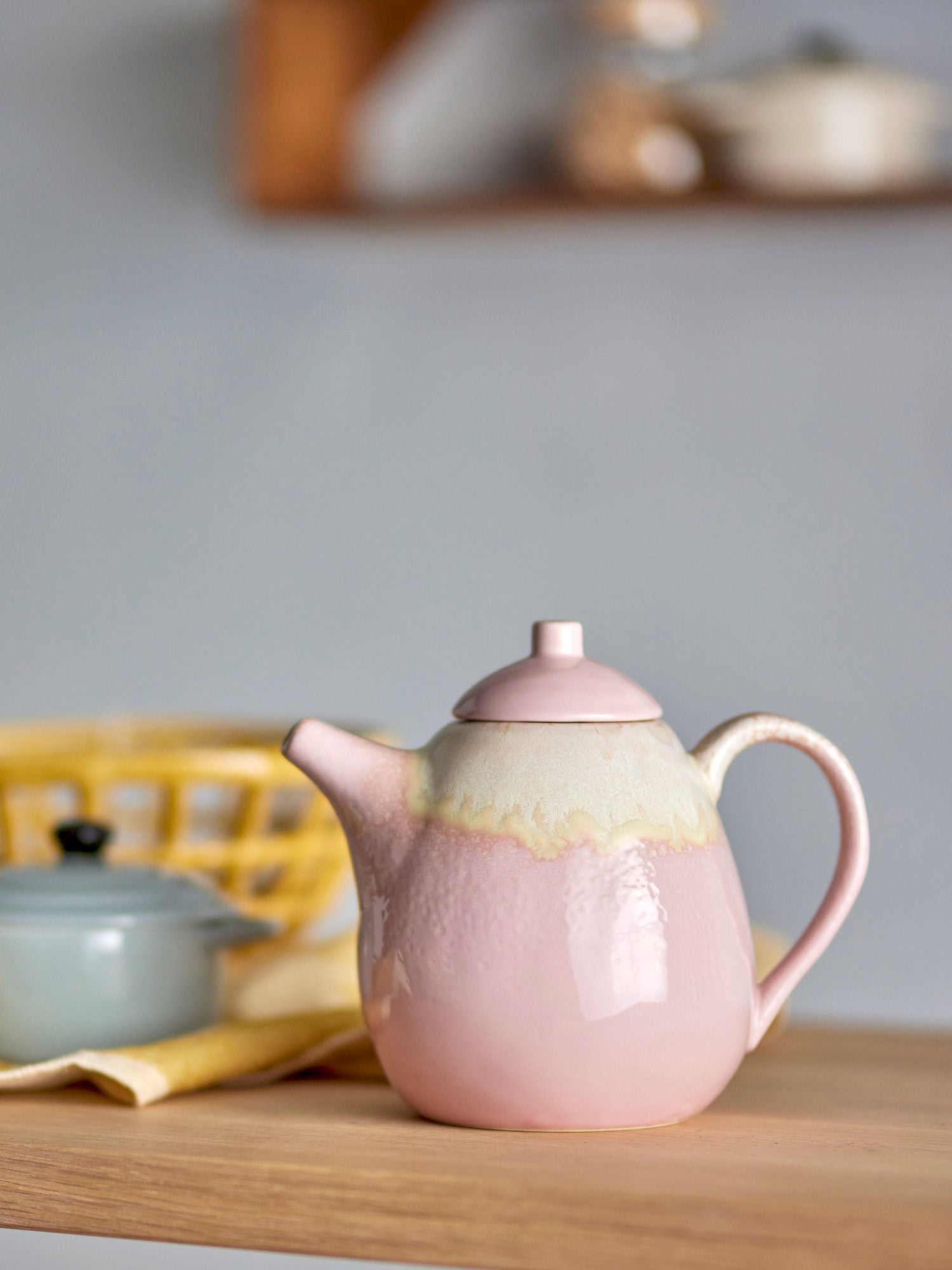 Bloomingville Louisa Teapot, Rose, stentøj