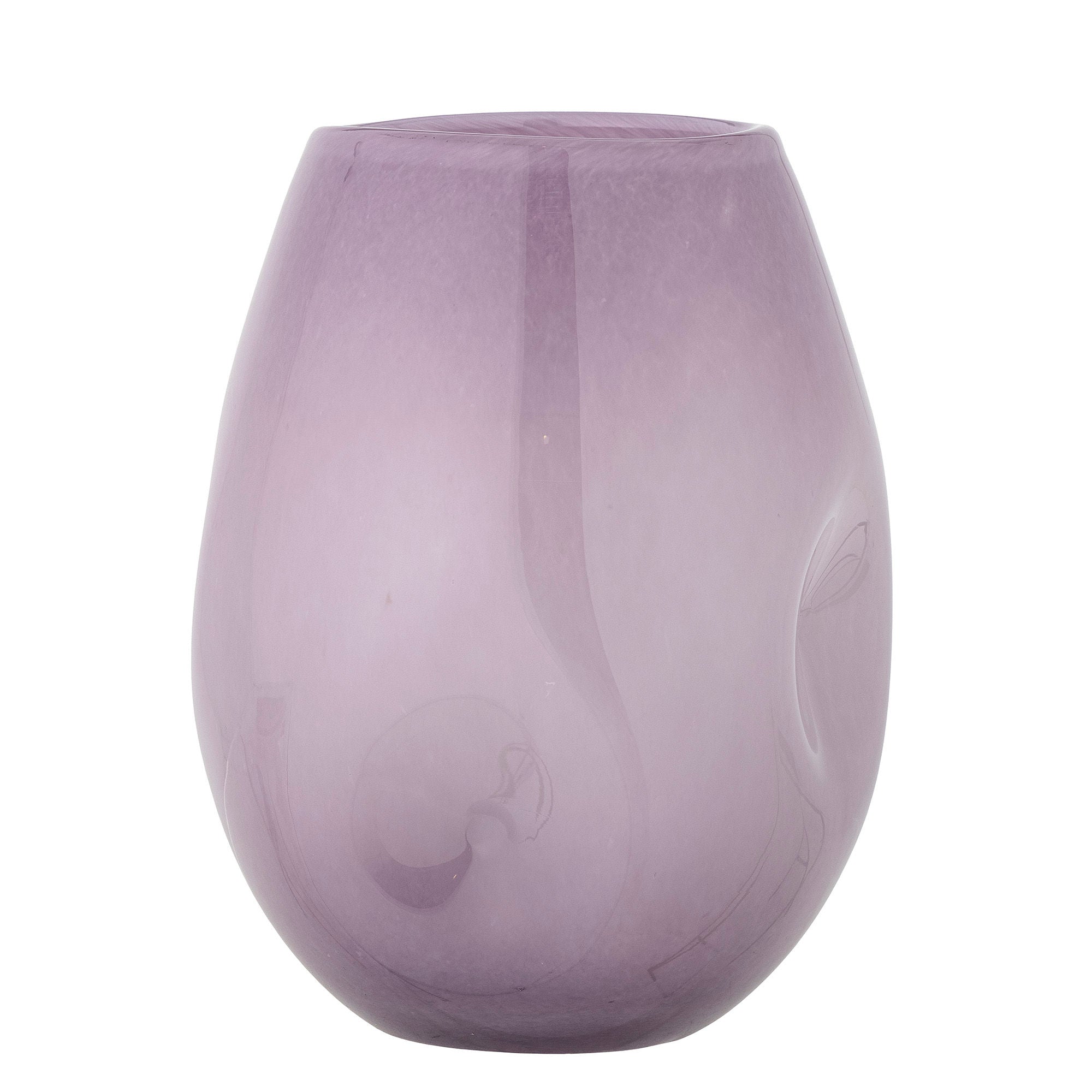 COLECCIÓN CREATIVA VASE LILAC, PURPRO, VIDRIO