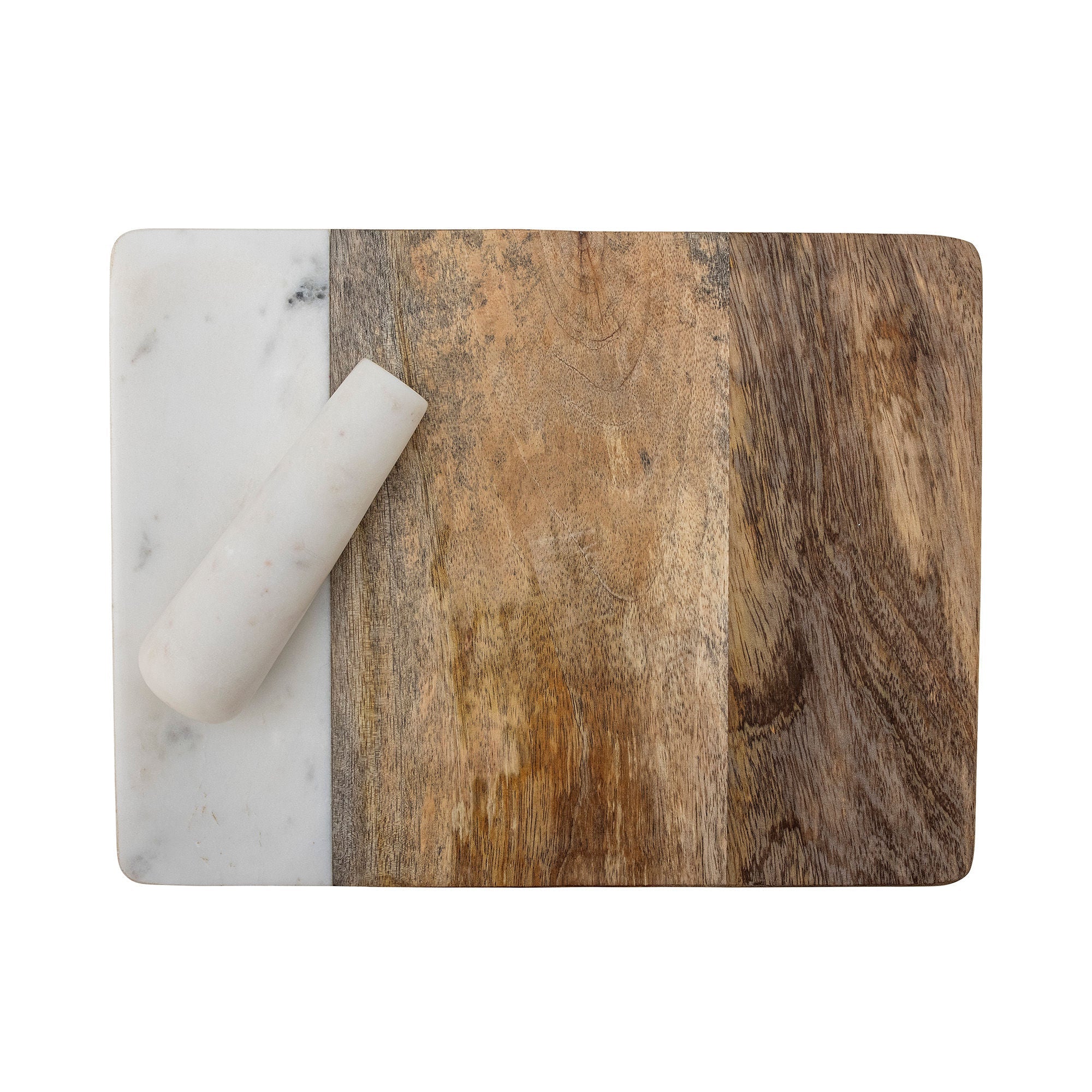 Creative Collection Havannah Cutting Board m/Pestle, Natur, Mango