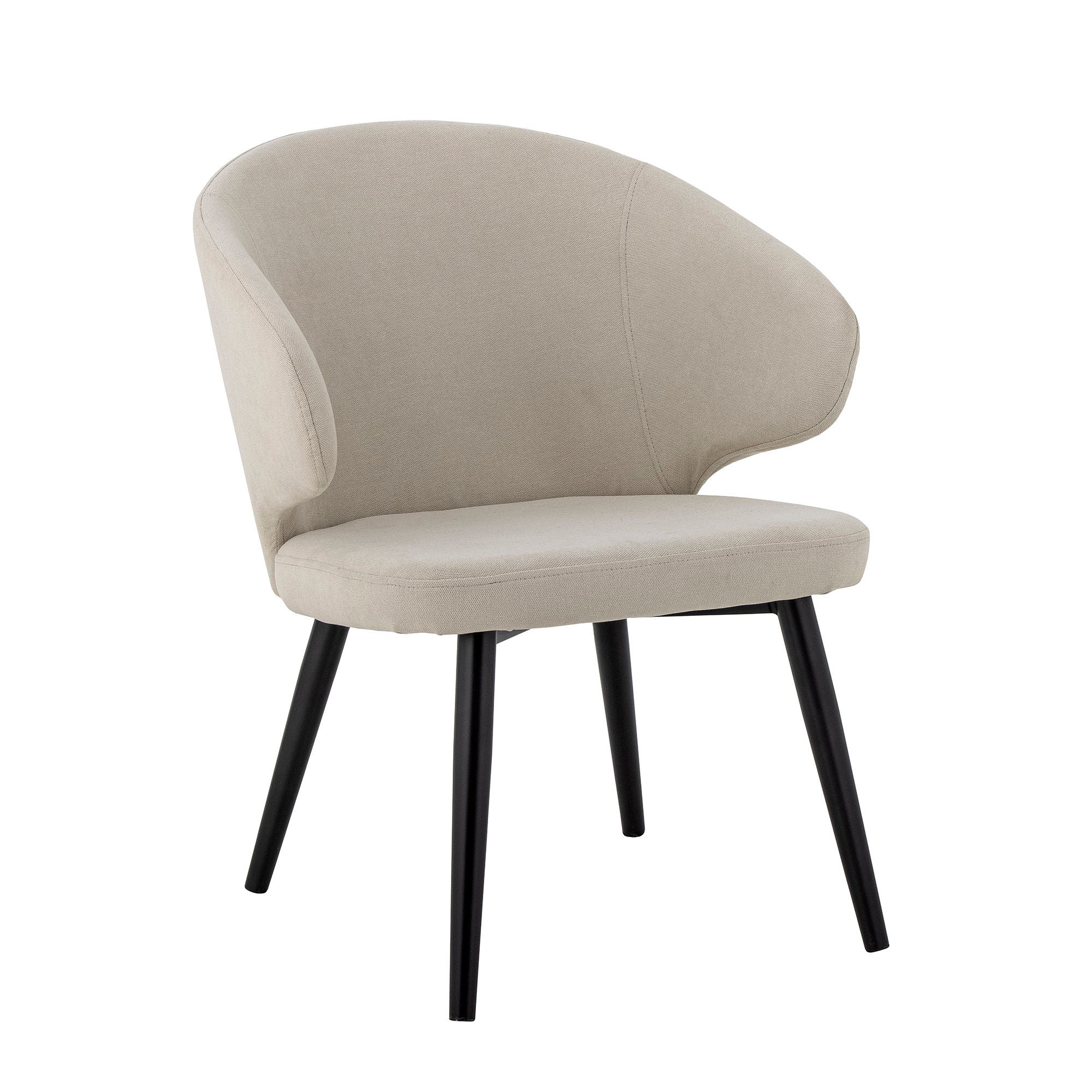 Création collection Loon Lounge Chair, Nature, Polyester