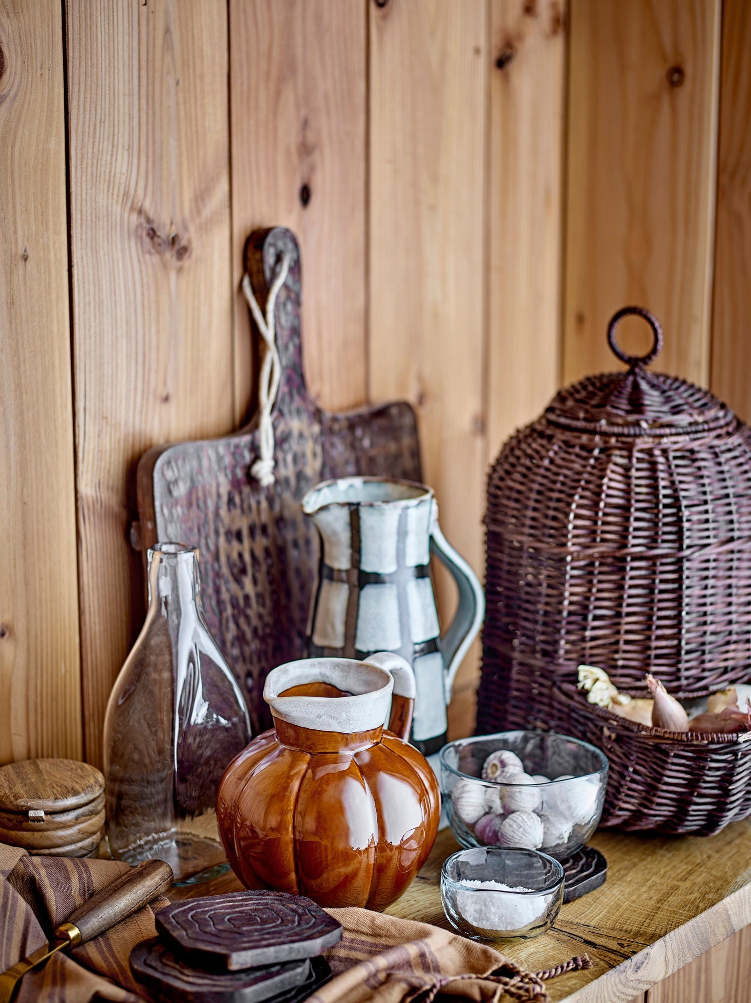 Colección creativa Jug, Black, Stoneware