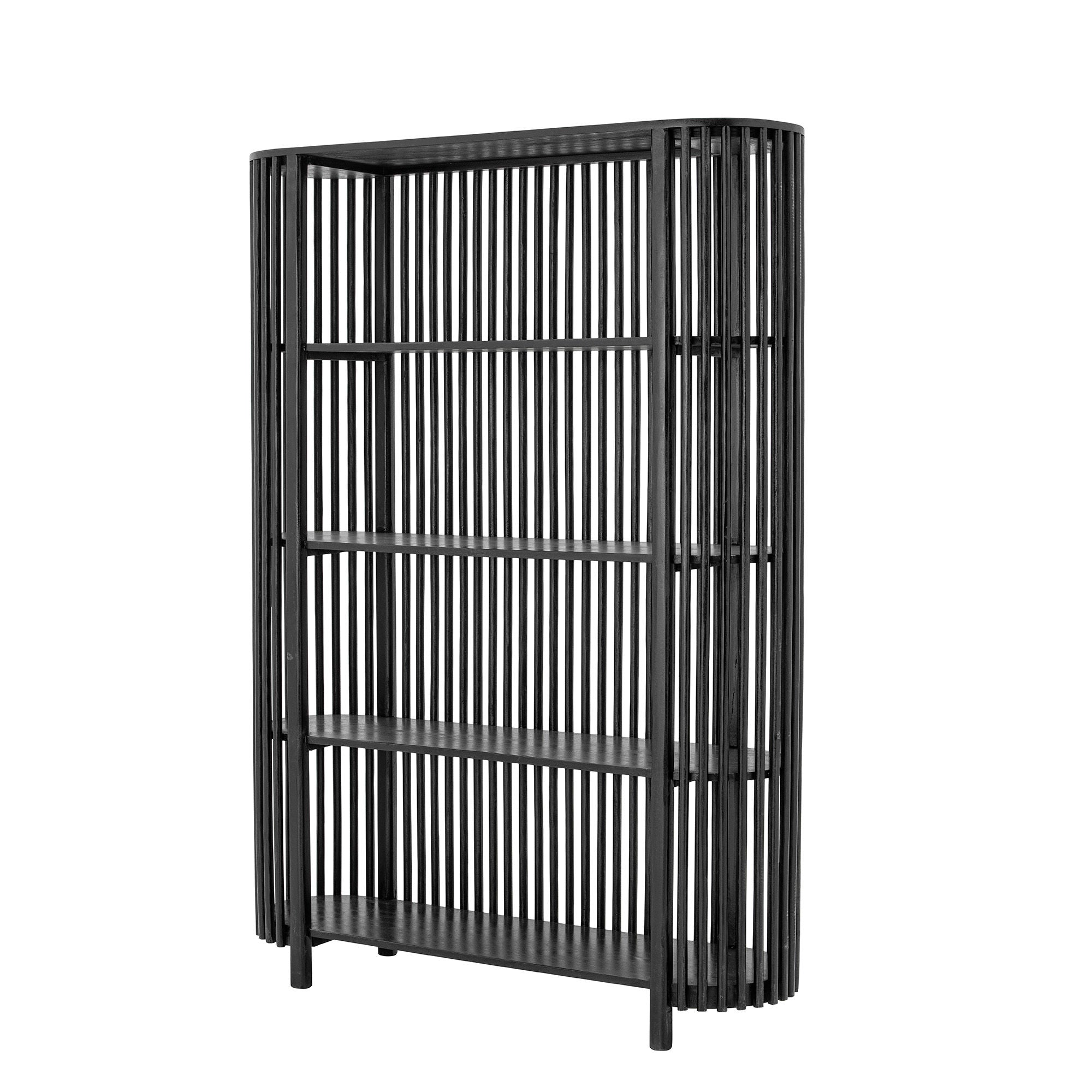 Creative Collection Sali Bookcase, Black, Mango