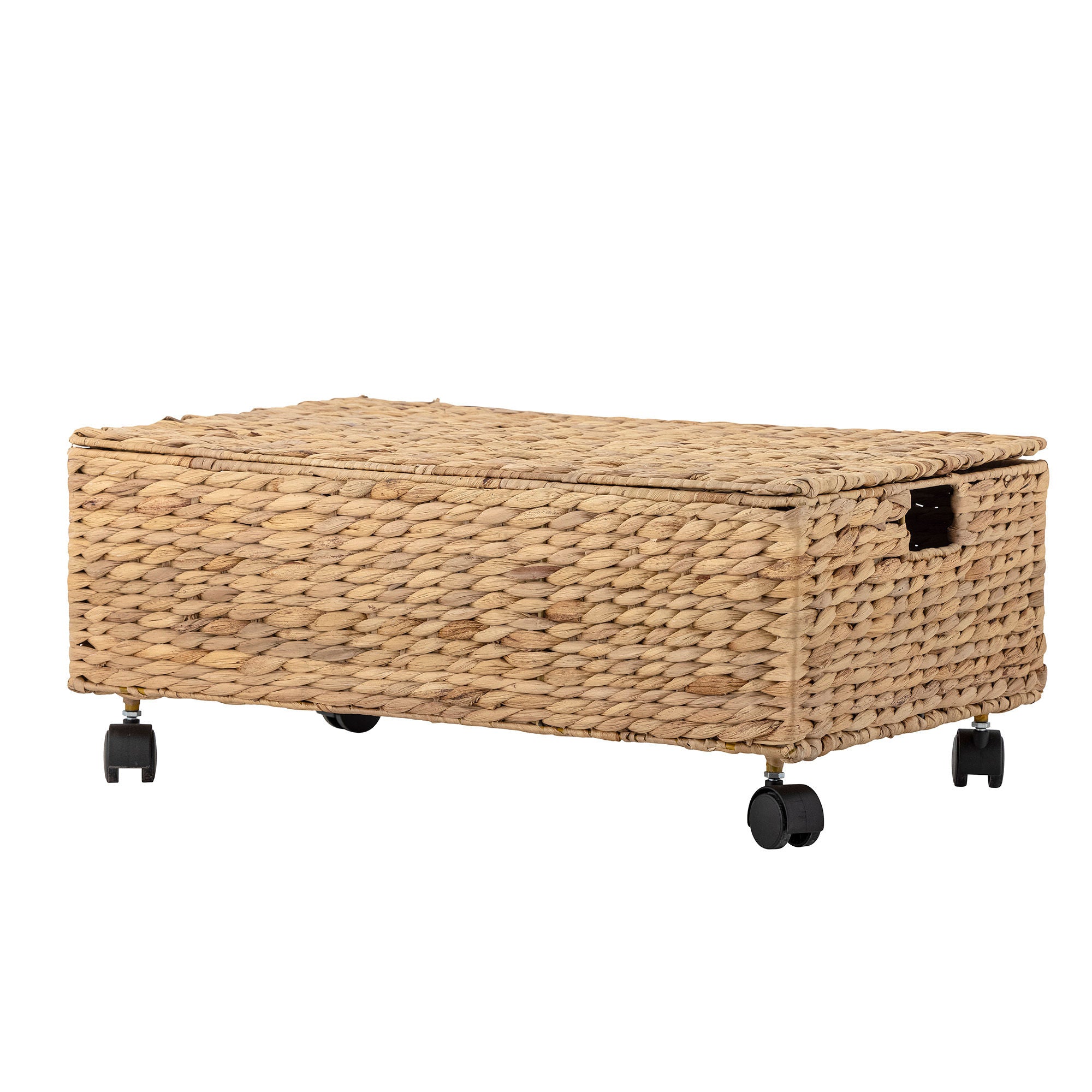 Bloomingville Mini Nelas Basket met deksel, natuur, waterhyacint