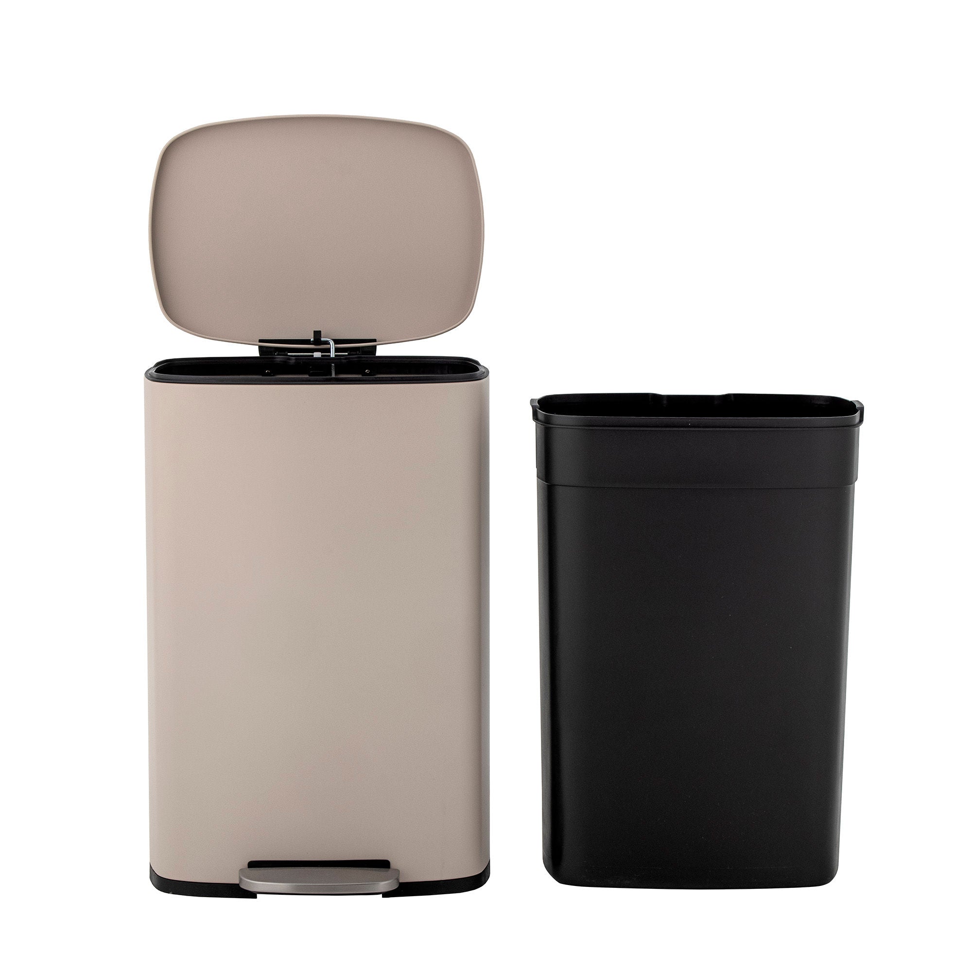 Bloomingville Leian Dustbin, Rose, Ferro