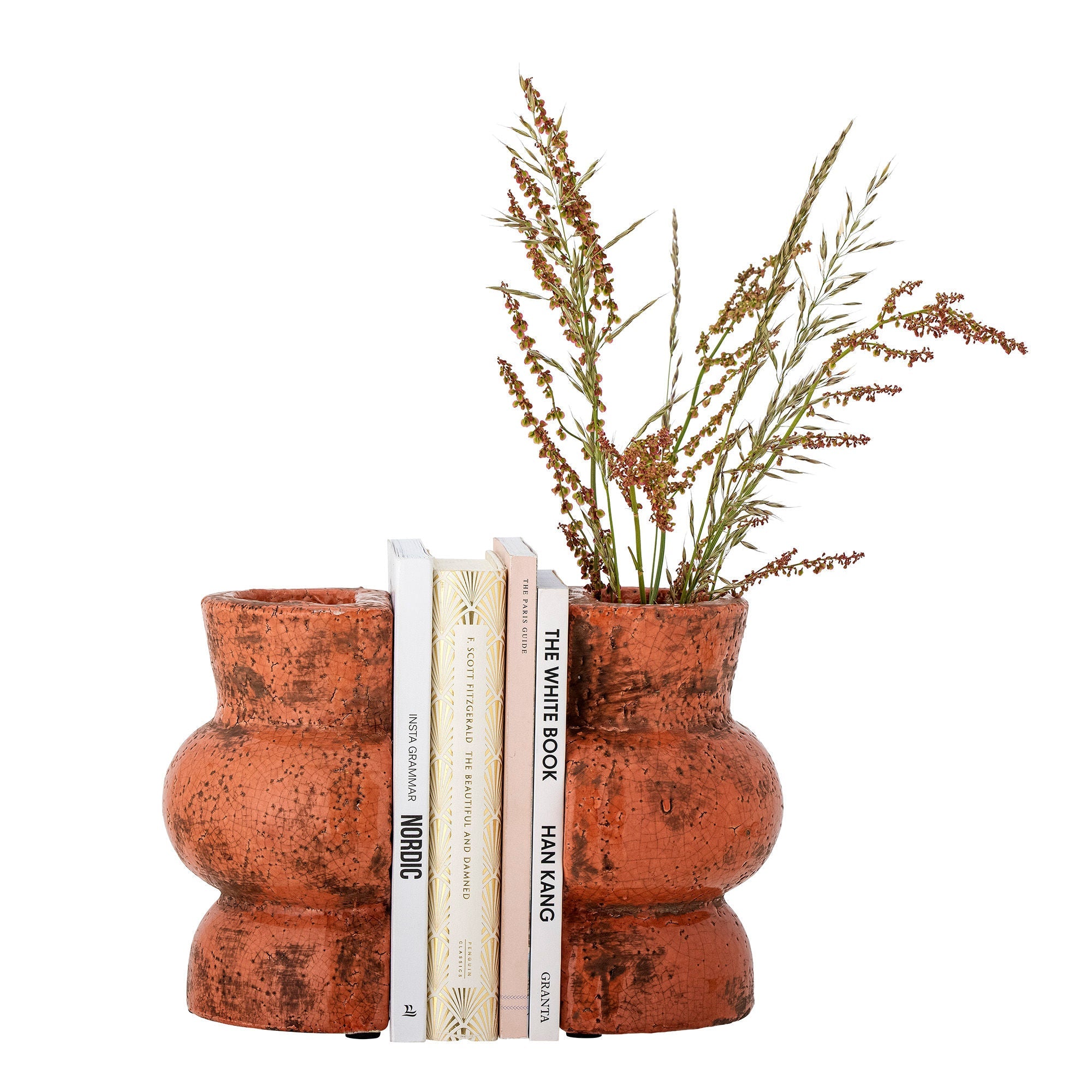 Kreative Kollektion Maiza Bookend, Orange, Terrakotta