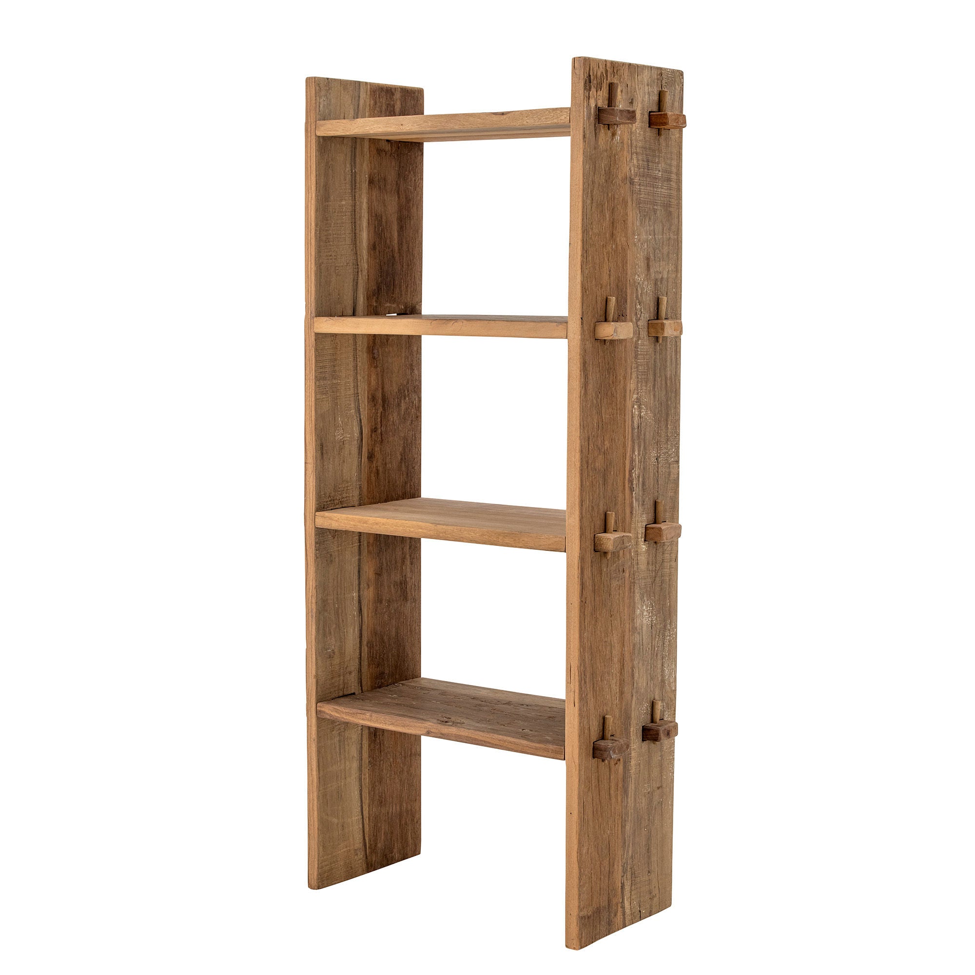 Colección creativa Duke Bookcase, marrón, madera recuperada