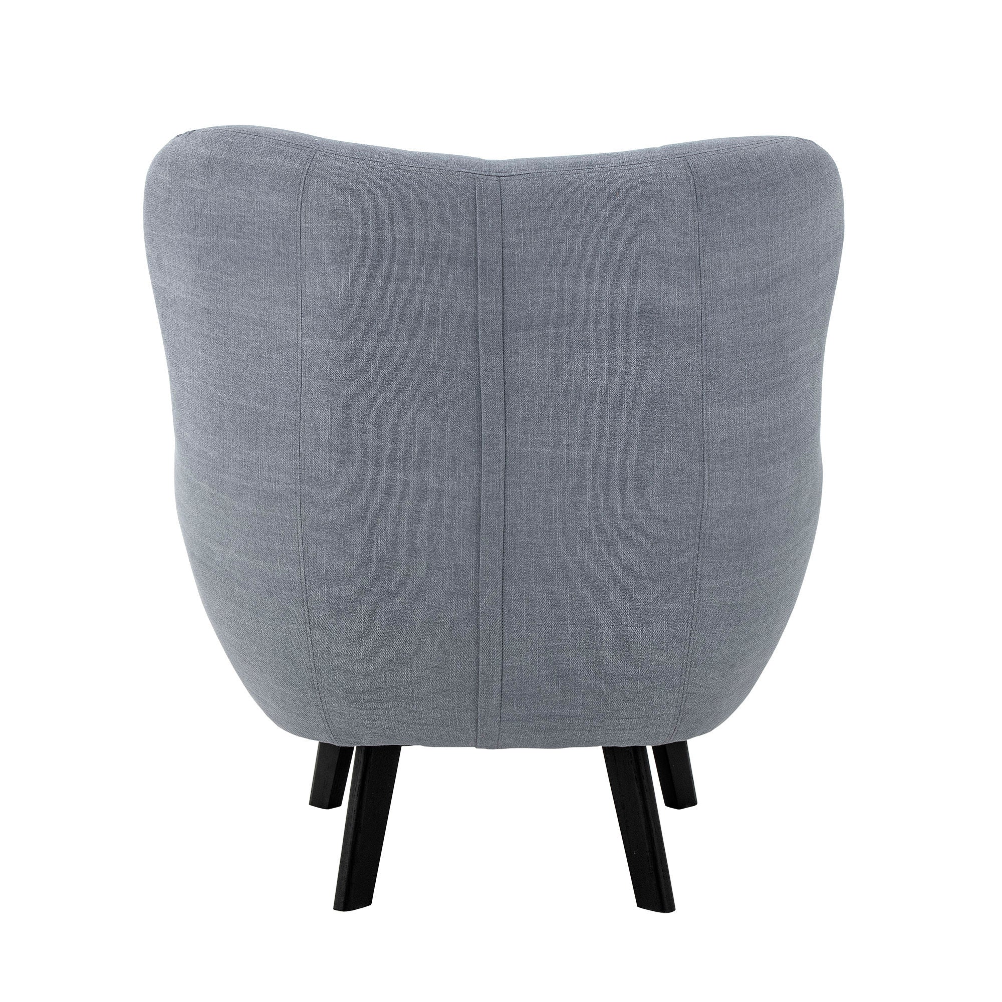 Creatieve collectie Beau Lounge Chair, Blue, Cotton