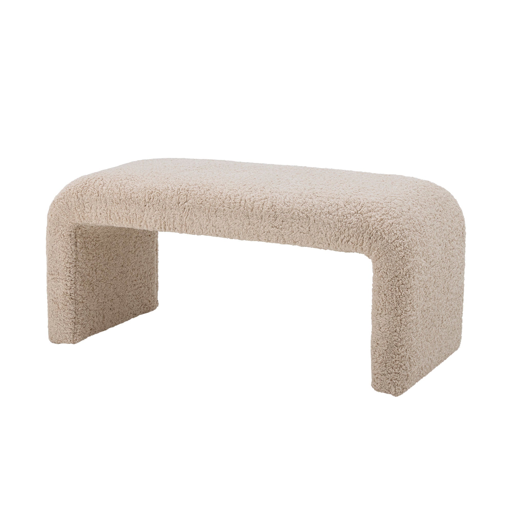 Bloomingville Bobbie Bench, Natur, Polyester