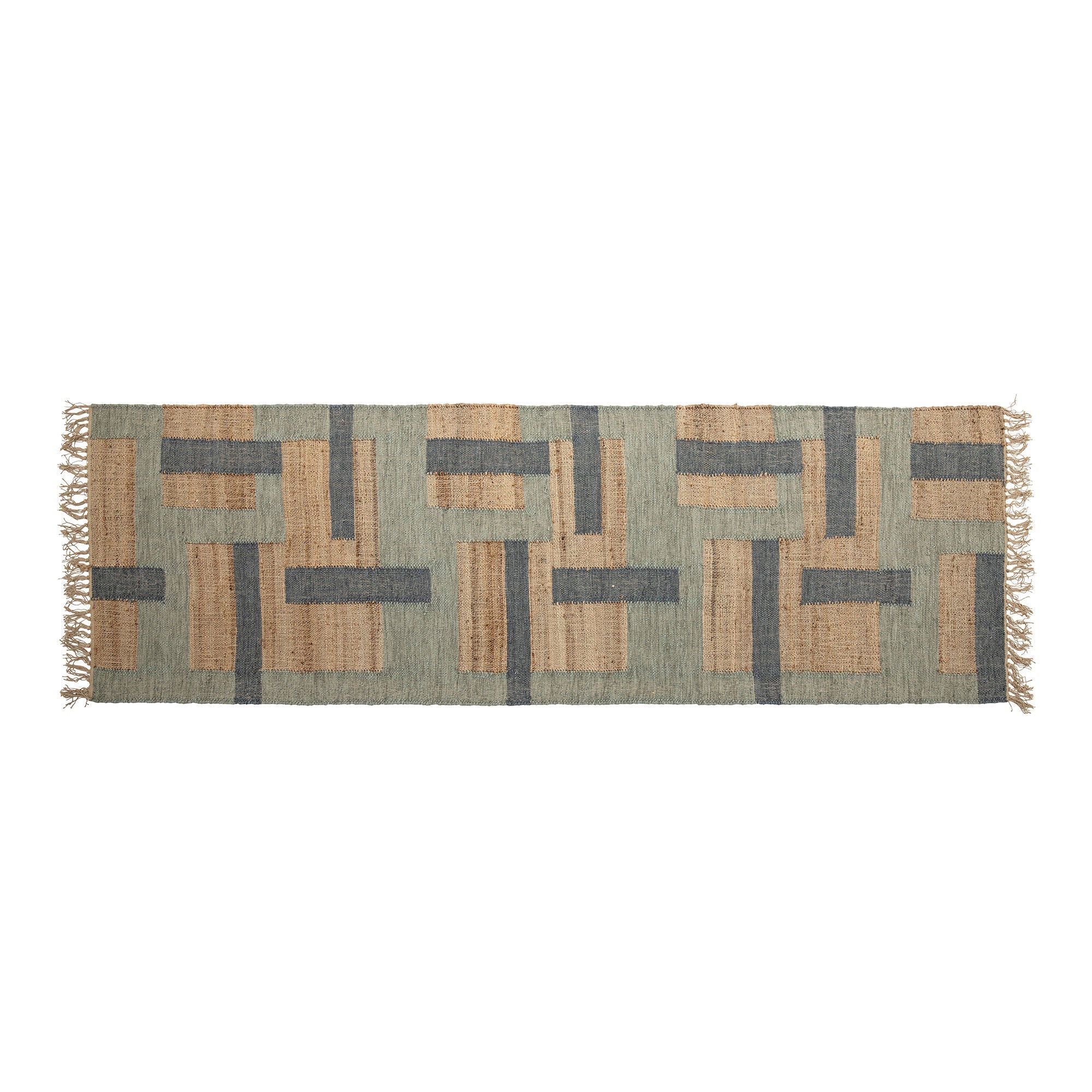 Colección creativa Honiton Rug, Green, Wool