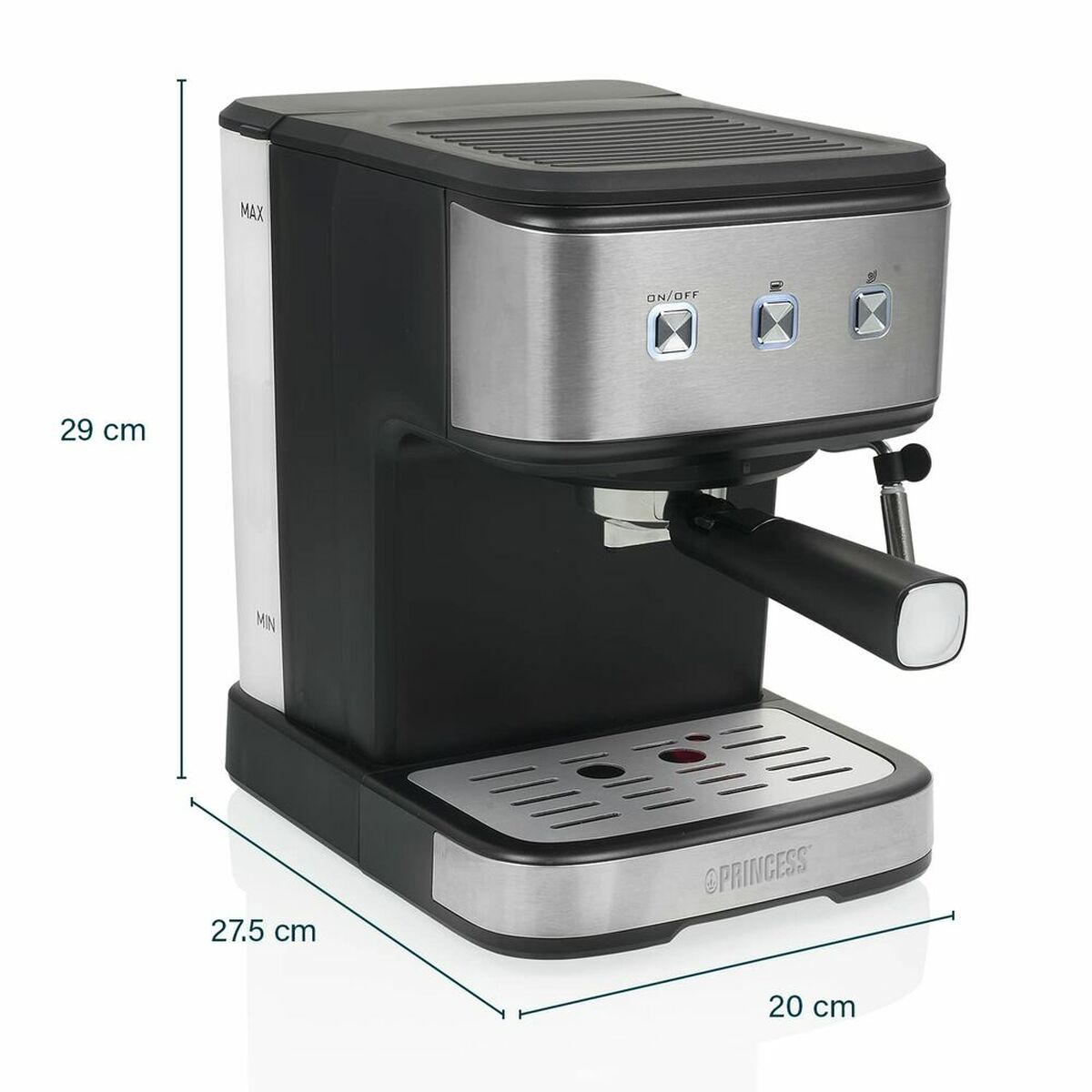 [product_category]-Capsule Coffee Machine Princess 249413 850W 1,5L-Bigbuy-S0439367-3