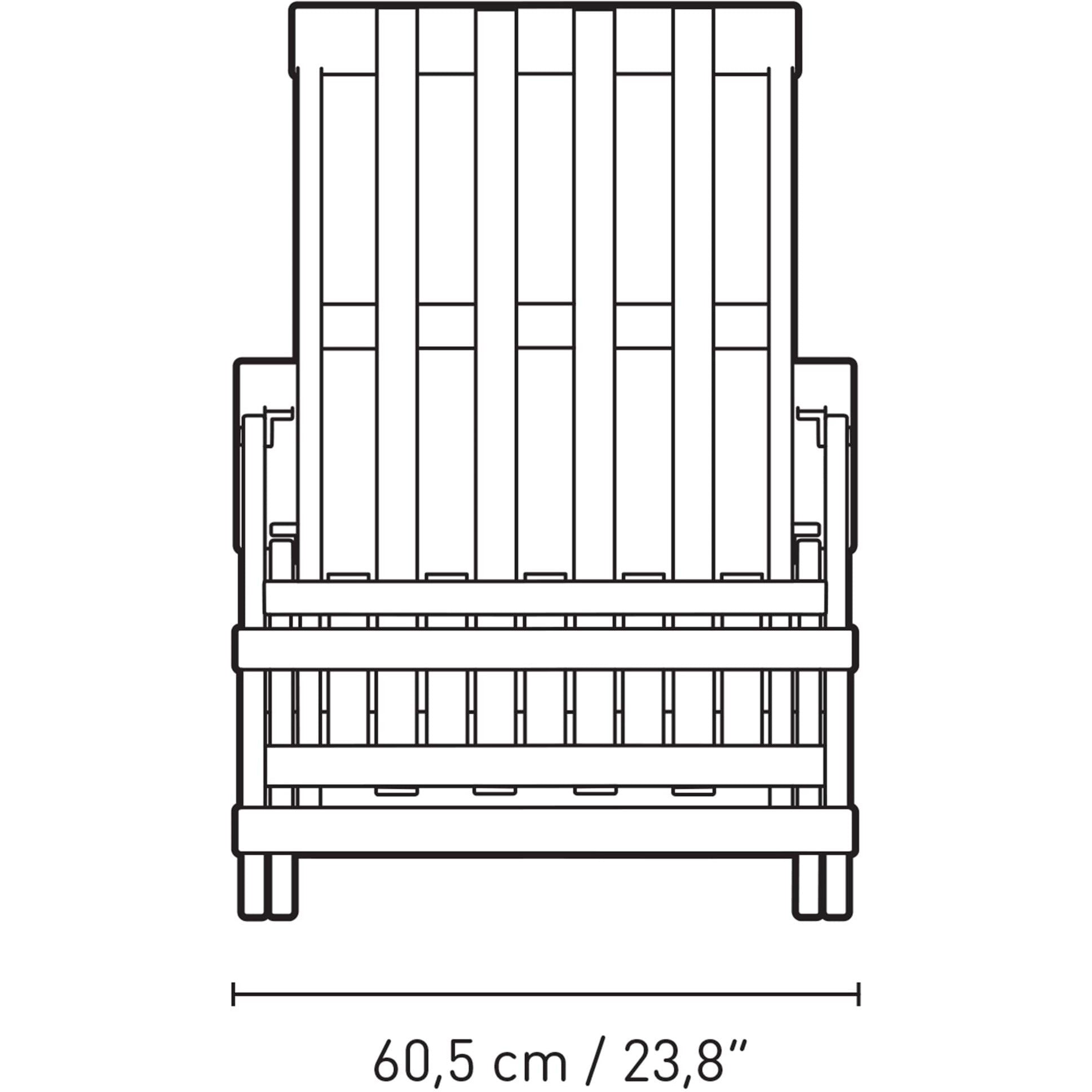 Carl Hansen BM5568 Chaise de pont, teck non traité