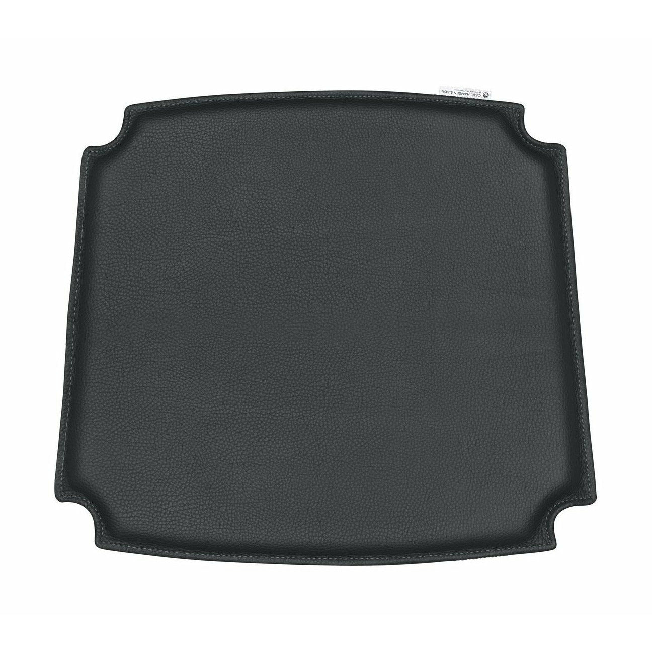 [product_category]-Carl Hansen Ch24 Seat Cushion, Black Leather-Carl Hansen-5714413568259-CU-CH24-Loke-7150-CAR-1