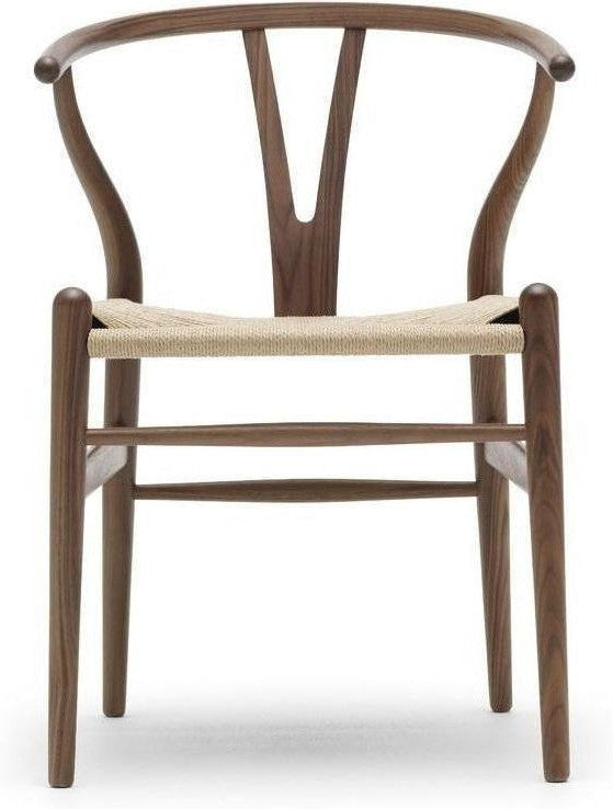 Carl Hansen Ch24 Wishbone Chair Natural Cord Oiled Walnut