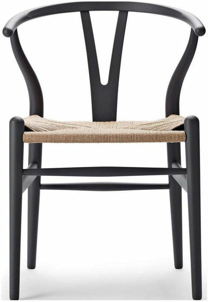 Carl Hansen Ch24 Wishbone Chair Edition, Edição Especial de Beech, Grey Soft