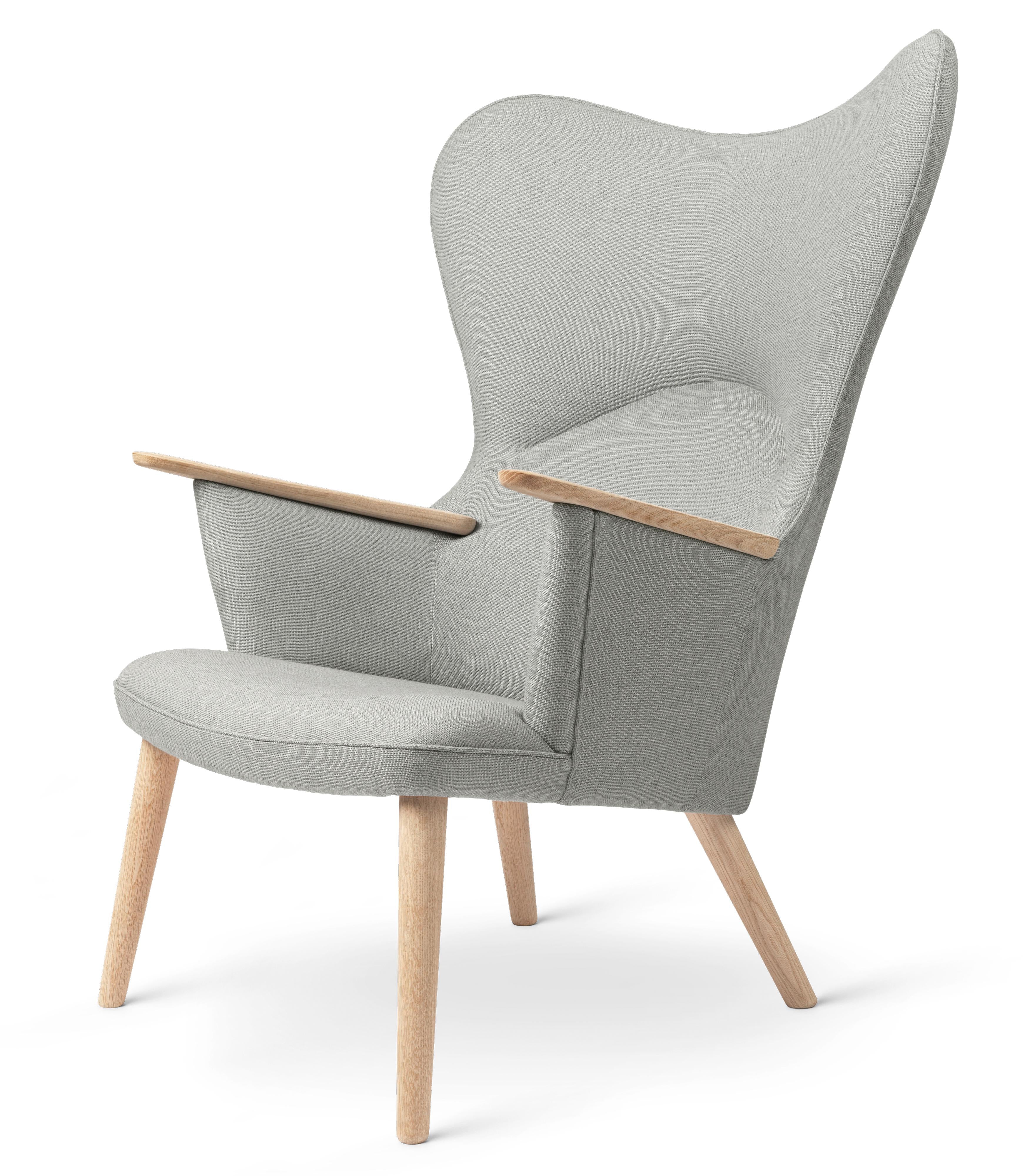 [product_category]-Carl Hansen Ch78 Mama Bear Lounge Chair, Oak Soap/Passion 13101-Carl Hansen-5715397107281-CH-78-020-101-HR-FSC-70-Passion-13101-CAR-2