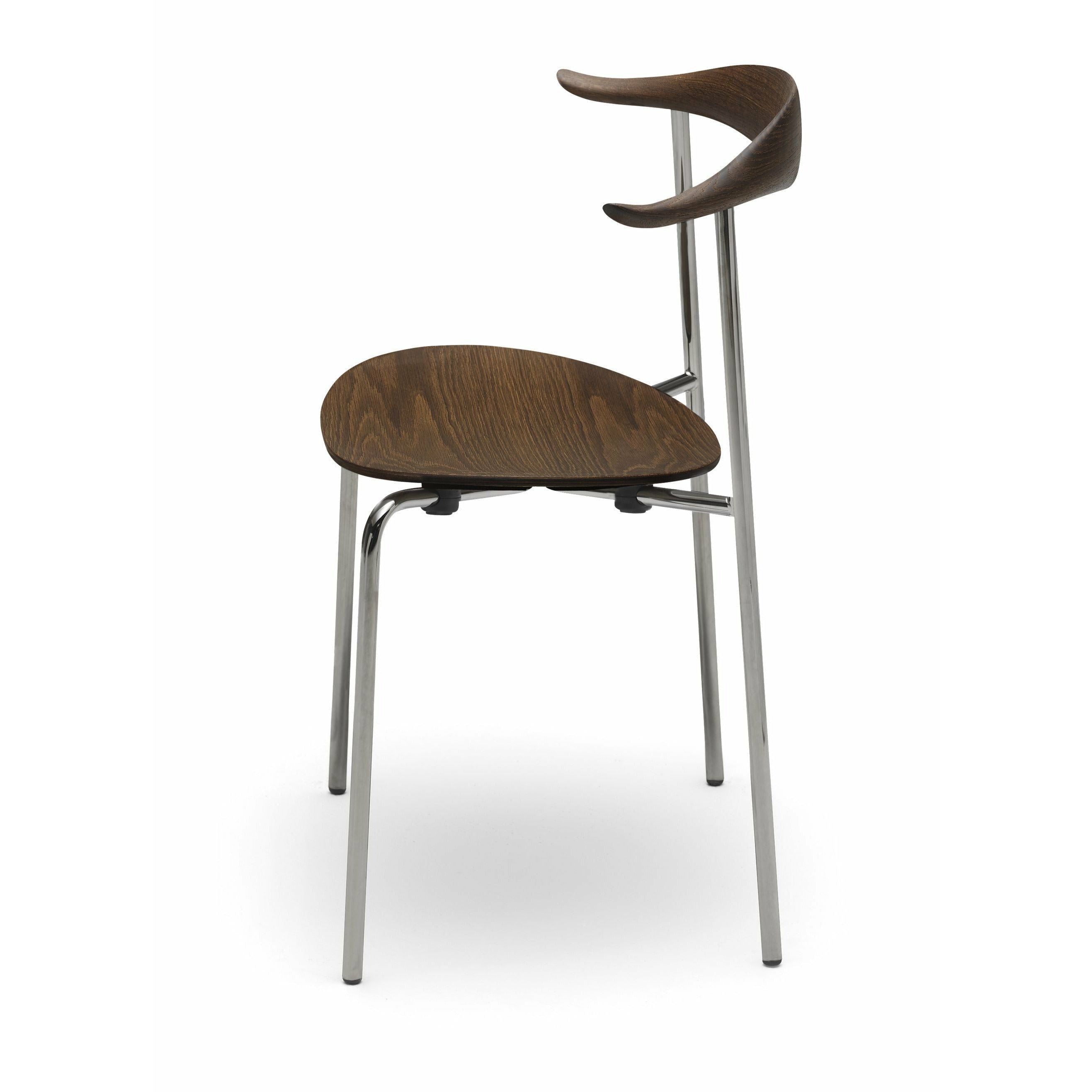 [product_category]-Carl Hansen Ch88 T Chair, Oak Smoke Oil/Stainless Steel-Carl Hansen-CH88T-oak-smokedoil-stainlesssteel-CAR-2