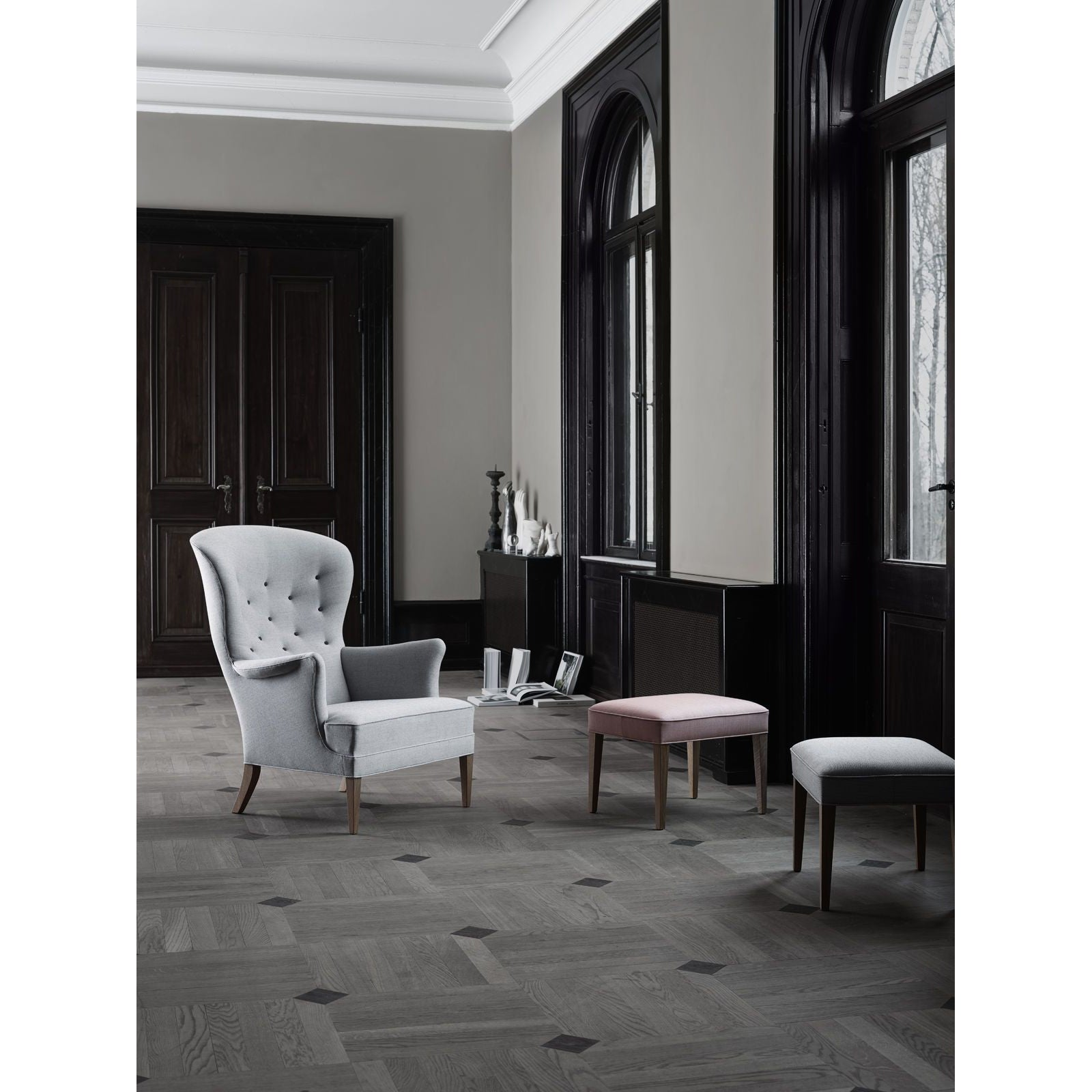 [product_category]-Carl Hansen Fh419 Heritage Chair, Black Oak/Black Leather-Carl Hansen-CHFH419-thor301-blackoak-CAR-3