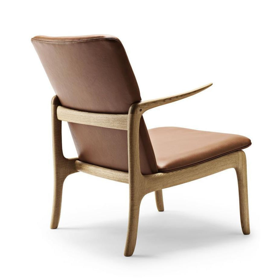 [product_category]-Carl Hansen Ow124 Beak Chair, Oiled Oak/Brown Leather-Carl Hansen-CHOW124-sif95-oiledoak-CAR-3