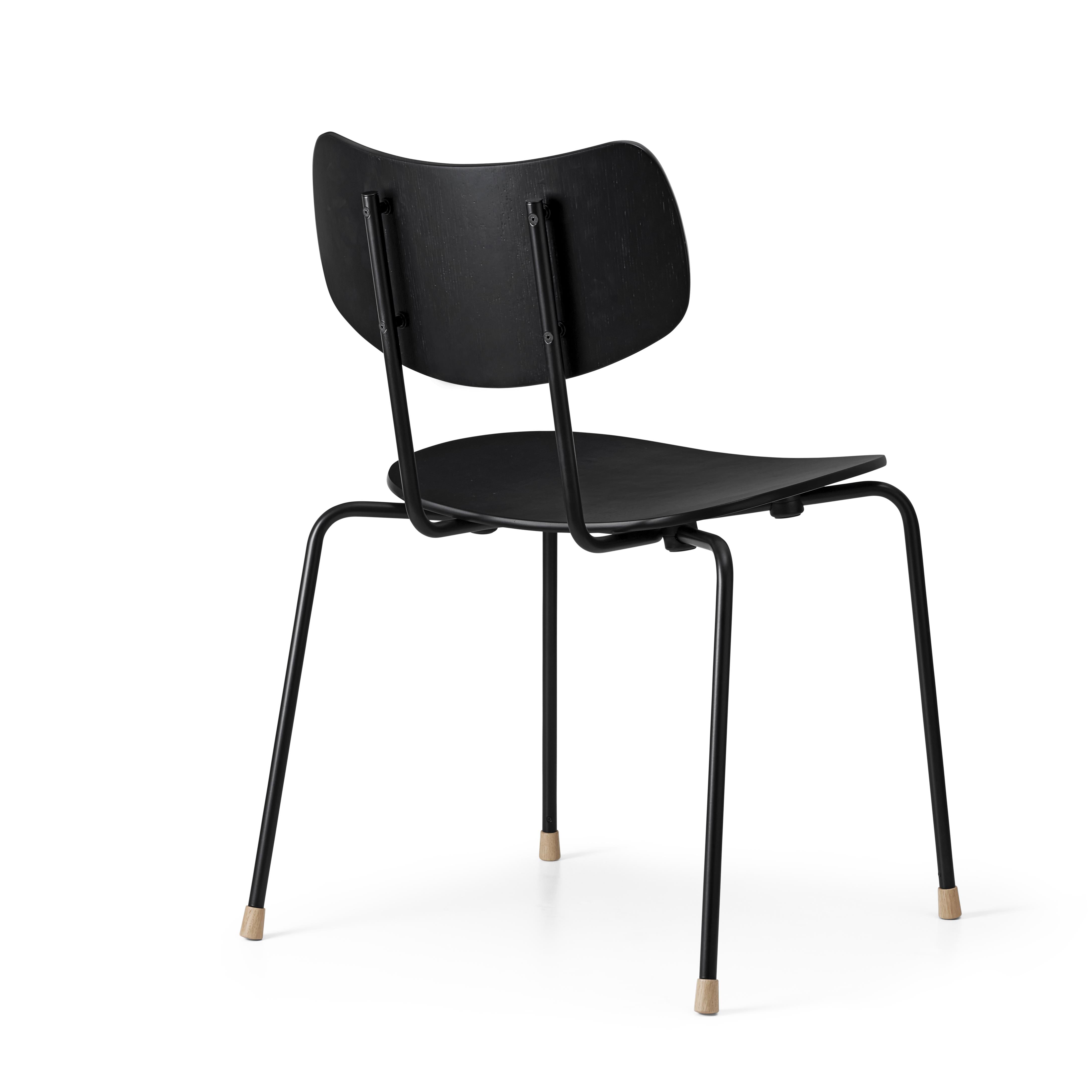 [product_category]-Carl Hansen Vla26t Vega Chair, Oak Black Lacquered-Carl Hansen-5715230860328-VLA26T-020-S9000-N-9005-FSC-70-CAR-4