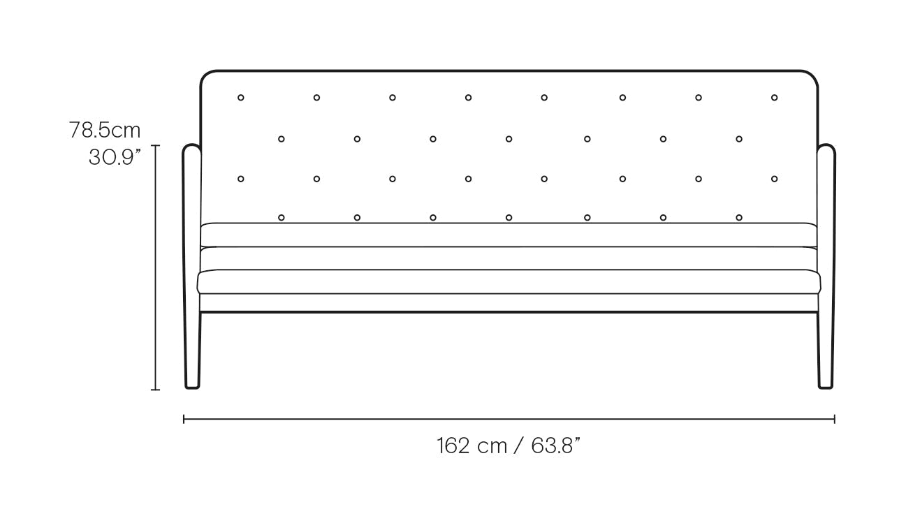 [product_category]-Carl Hansen Vla77 Foyer Sofa, Oak Oiled/Leather Sif 90-Carl Hansen-5715397014411-VLA77-020-102-HR-FSC-70-Sif90-CAR-1