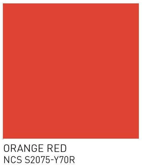 Échantillons de bois carl hansen, rouge orange